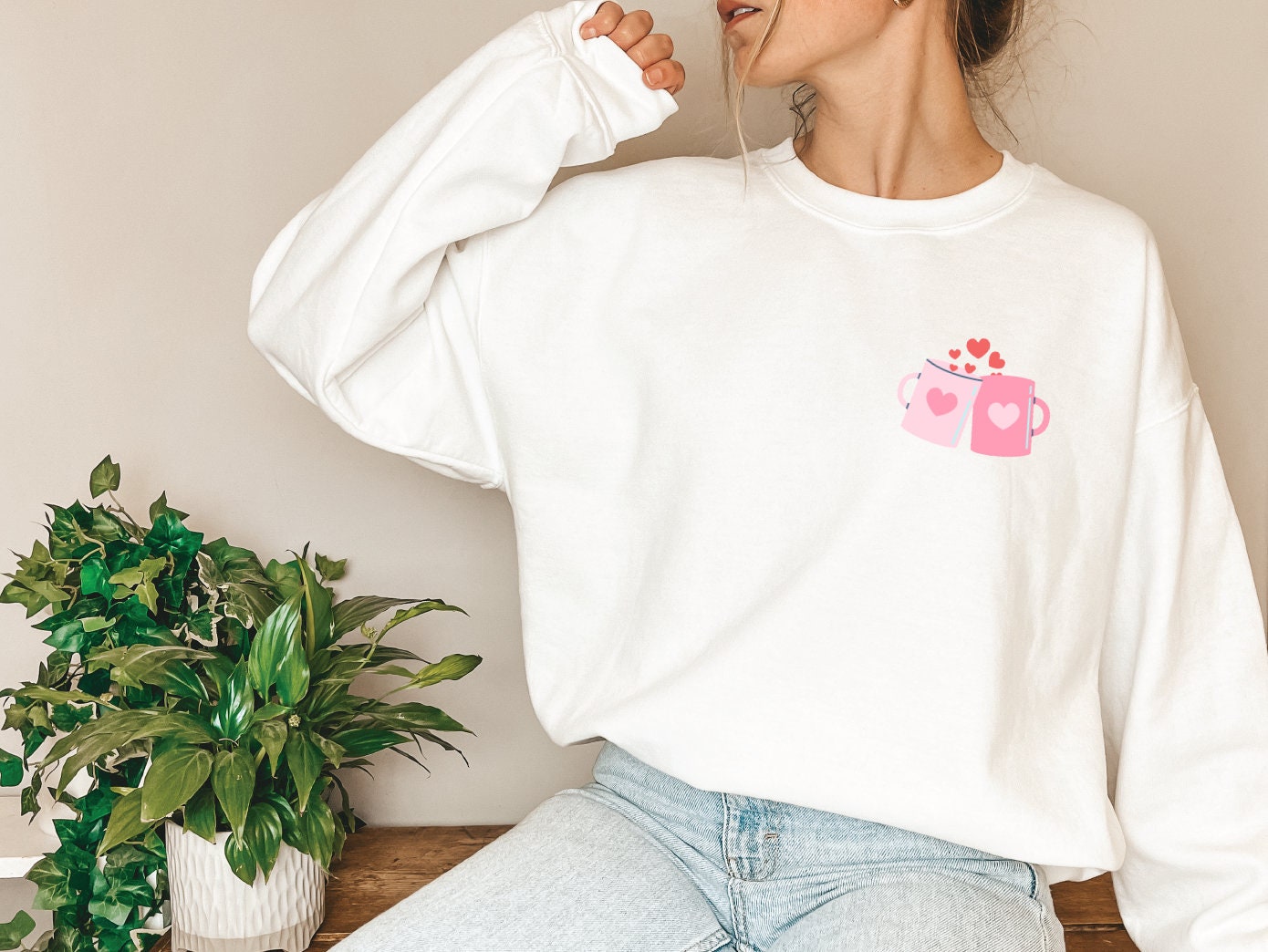 Valentine Sweatshirt, Coffee Lovers Shirt, Funny Valentine's Sweatshirt, Valentine's Day Sweatshirt, Funny Coffee Sweatshirt,Gift for Friend