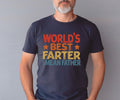 World's Best Farter Shirt, Funny Dad Gifts, Worlds Best Dad Shirt, Best Father T-shirt, Funny Shirt for Dad, Fathers Day Tee, Dad Life Shirt