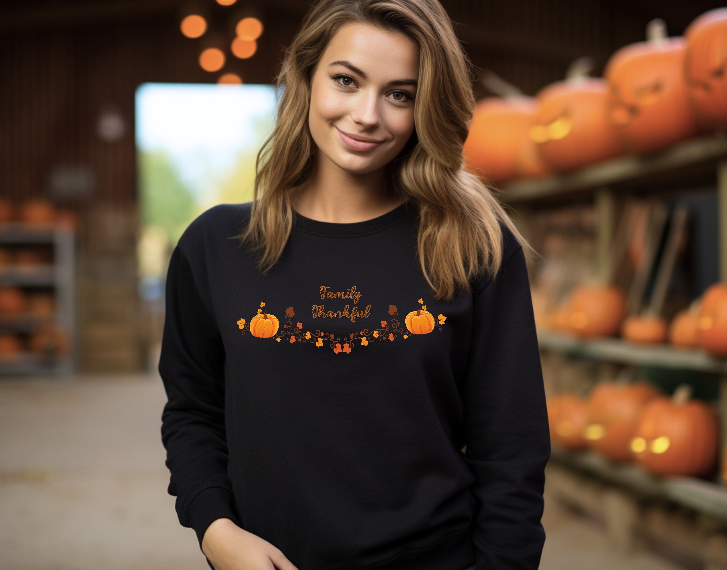 Thanksgiving Custom Sweatshirt, Thankful for Thanksgiving Hoodie, Pumpkin Sweatshirt, Thanksgiving Hoodie, Thanksgiving Family Hoodie