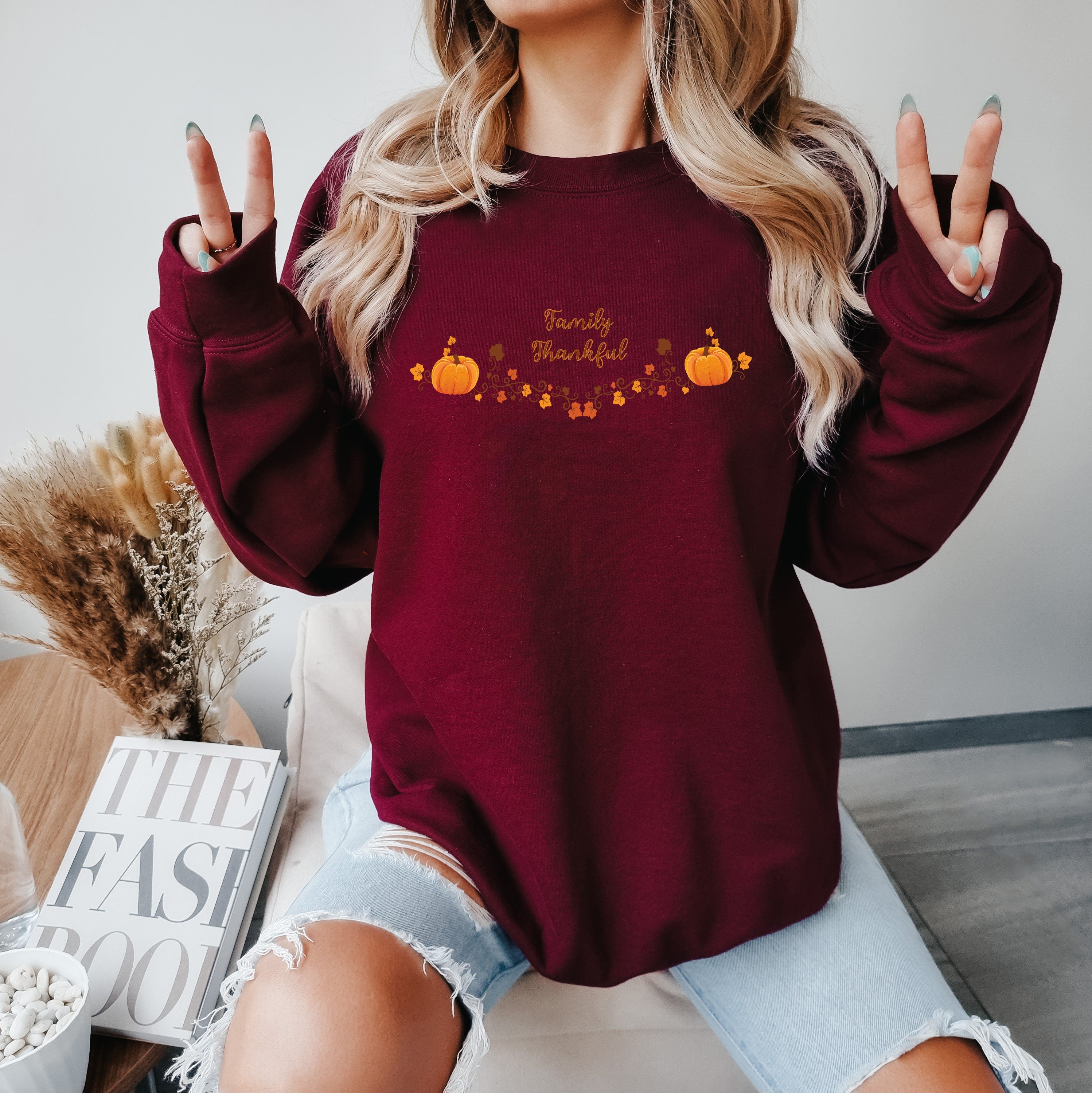 Thanksgiving Custom Sweatshirt, Thankful for Thanksgiving Hoodie, Pumpkin Sweatshirt, Thanksgiving Hoodie, Thanksgiving Family Hoodie