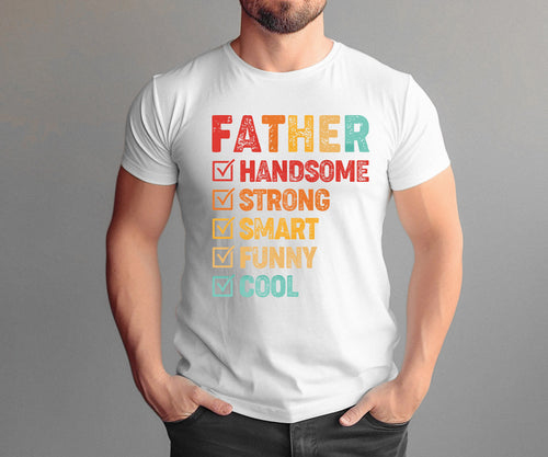Custom Best Father Shirt, Father's Day Gift, New Dad Gift, Dad Shirt, New Dad Reveal Shirt, Father Shirt, Gift For Dad, Dad birthday gift