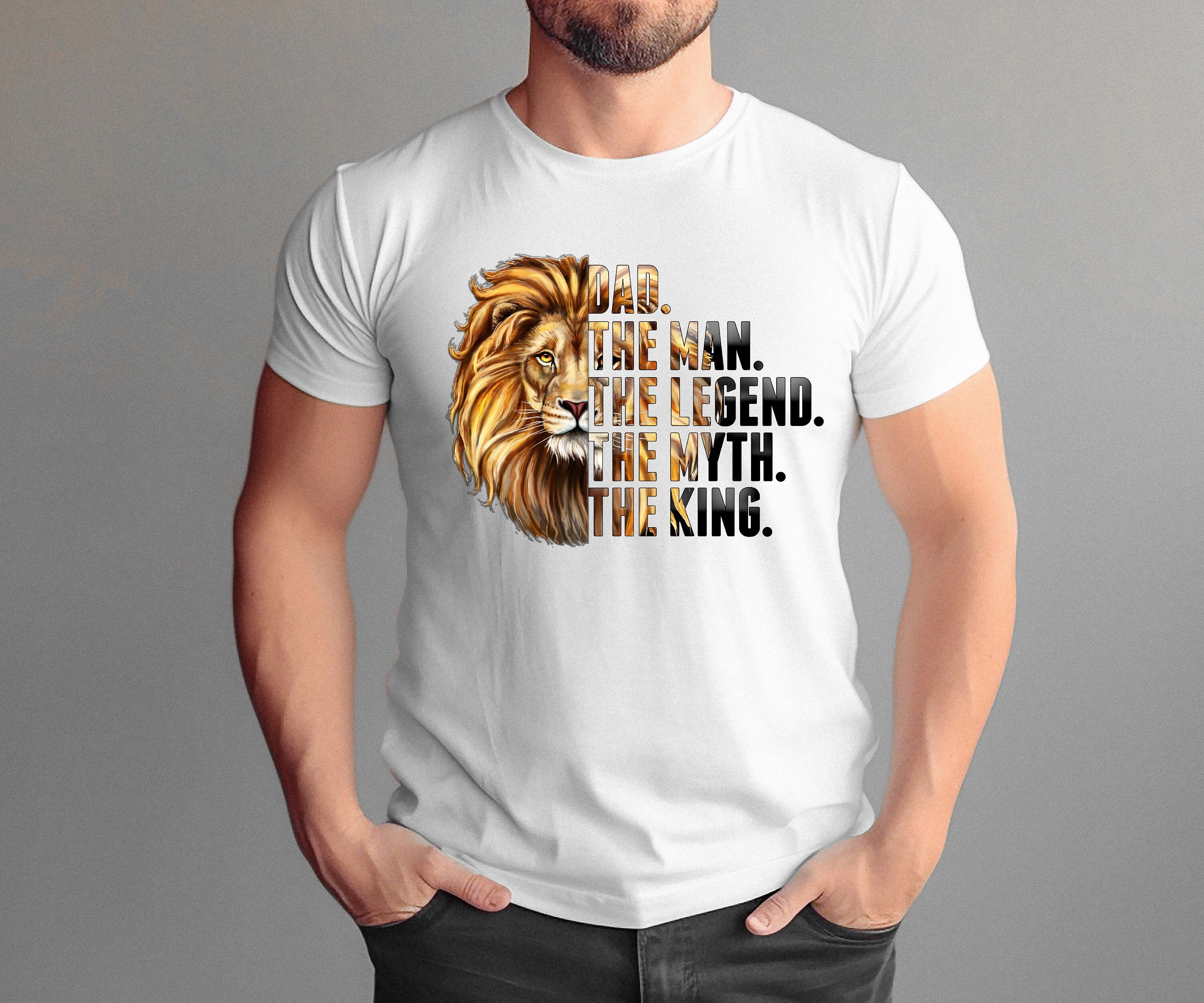 Dad The Man The Legand The Myth The King Shirt, Funny Bruh Gift, Family Love Tee, Dad gift, Ultimate Father's Day Tee, Dad Tshirt