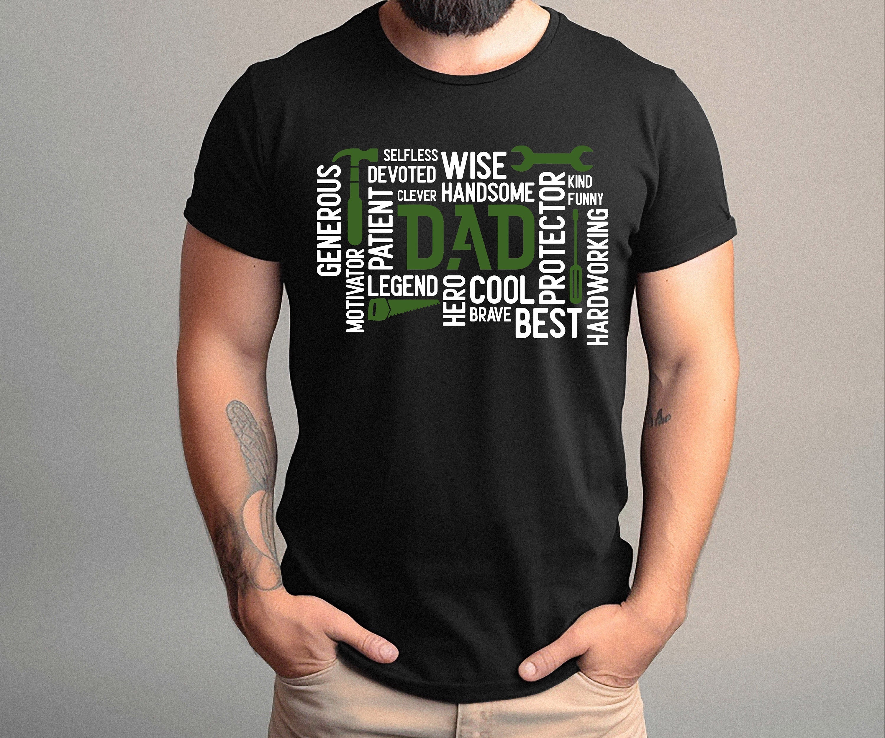 Dada Daddy Papa Shirt, Funny Bruh Gift, Family Love Tee, , Dad gift, Ultimate Father's Day Tee, Dad Tshirt, fathers day gift