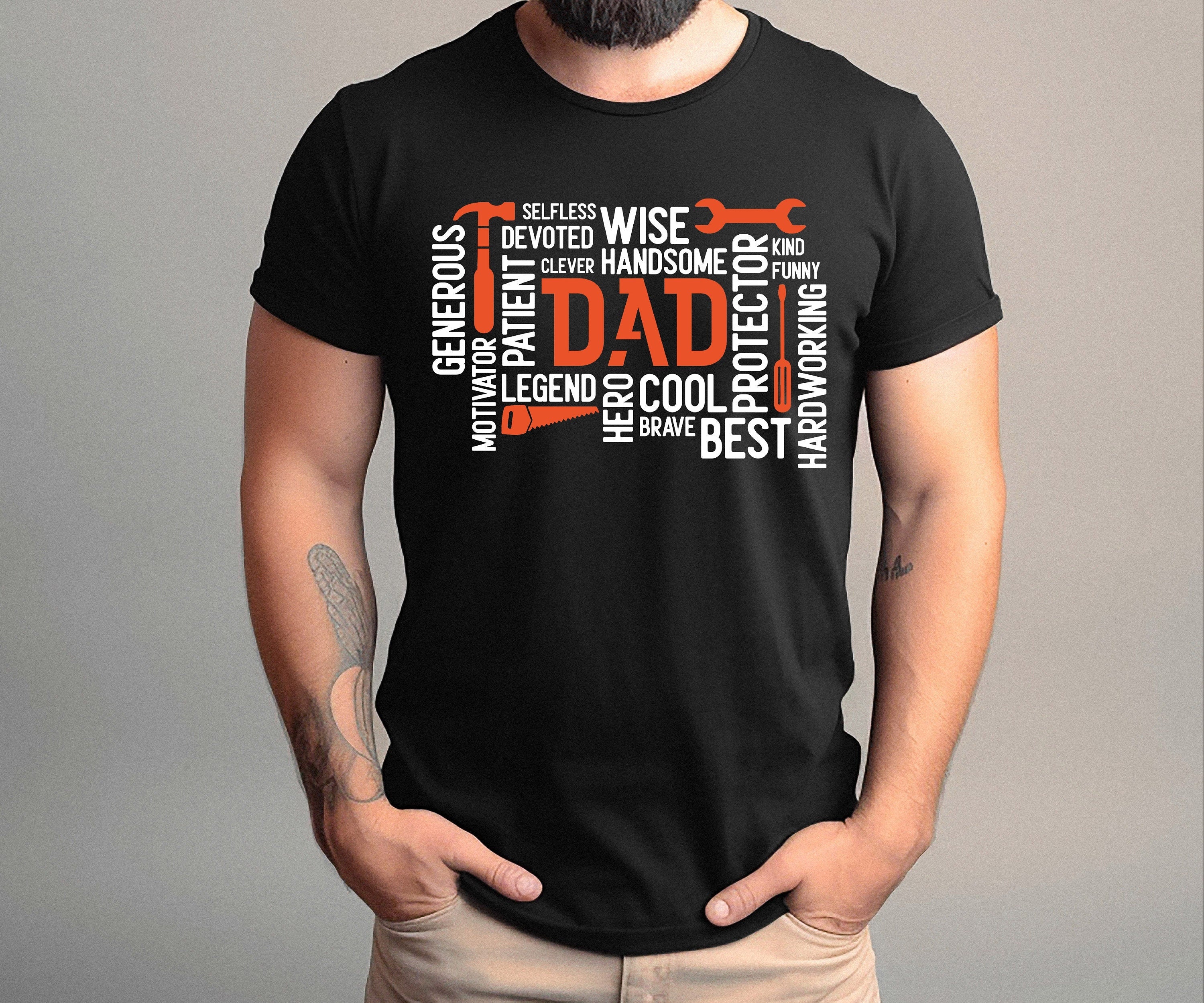 Father's Day Dad Tee, Dada Daddy Papa Shirt, Funny Bruh Gift, Family Love Tee, Funny DADA Shirt, Dad gift, Ultimate Father's Day Tee