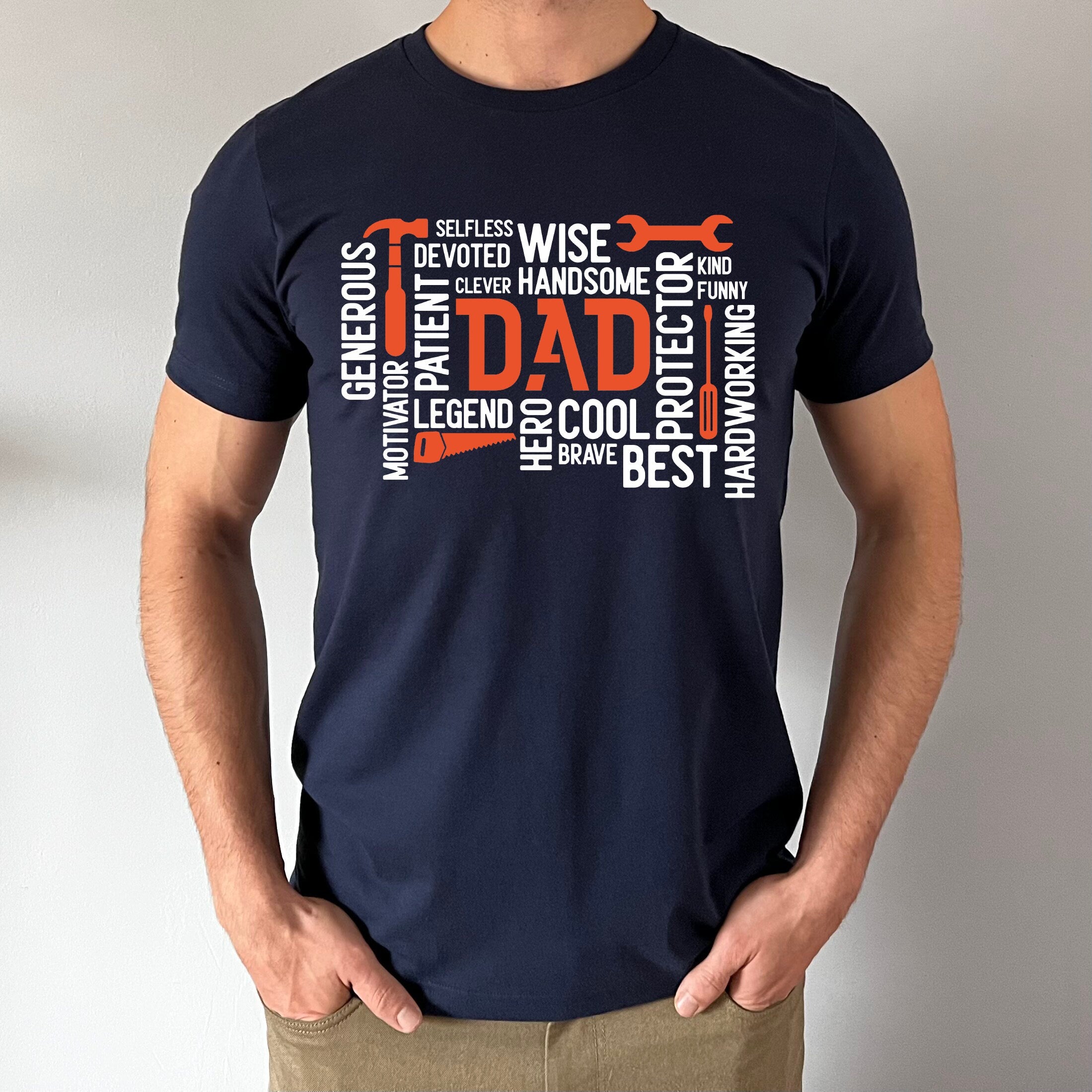 Father's Day Dad Tee, Dada Daddy Papa Shirt, Funny Bruh Gift, Family Love Tee, Funny DADA Shirt, Dad gift, Ultimate Father's Day Tee