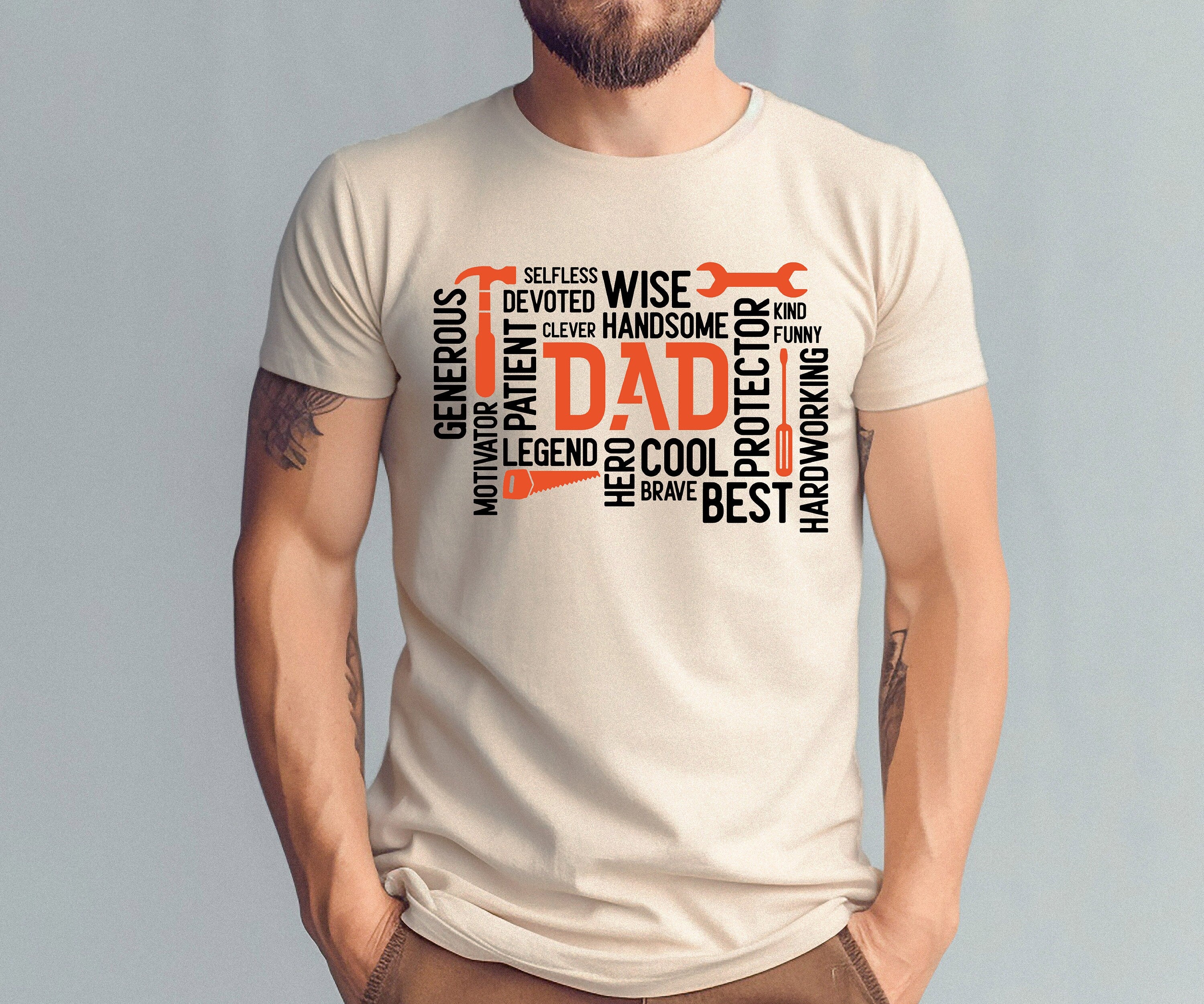Father's Day Dad Tee, Dada Daddy Papa Shirt, Funny Bruh Gift, Family Love Tee, Funny DADA Shirt, Dad gift, Ultimate Father's Day Tee