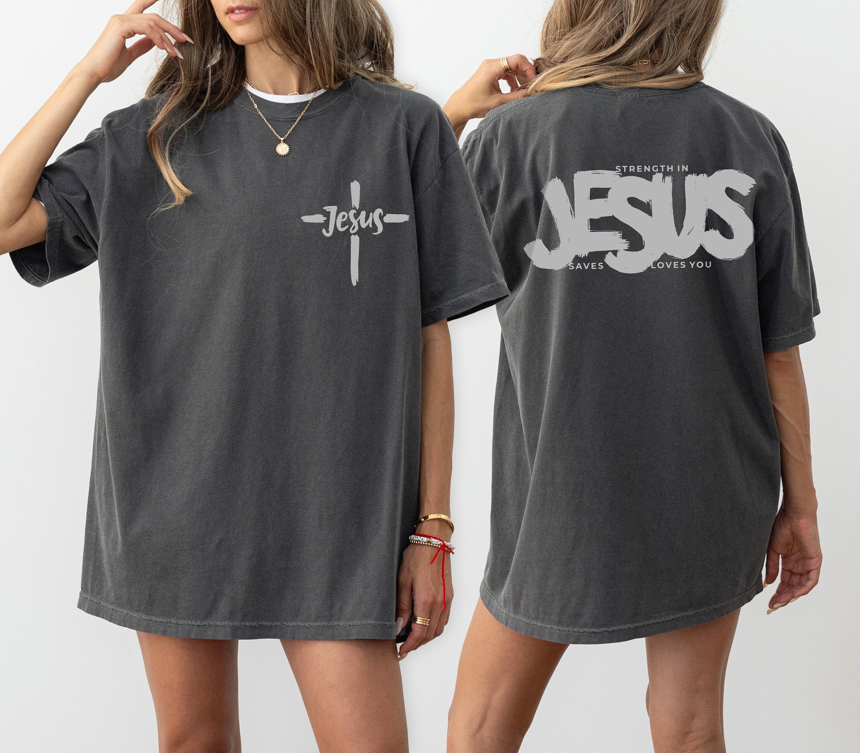 Jesus Loves You Tees, Religious Shirt, Religious Gift, Christian Gift, Jesus T-Shirt, Christian Shirt, Aesthetic Clothes, Bible Verse Shirt