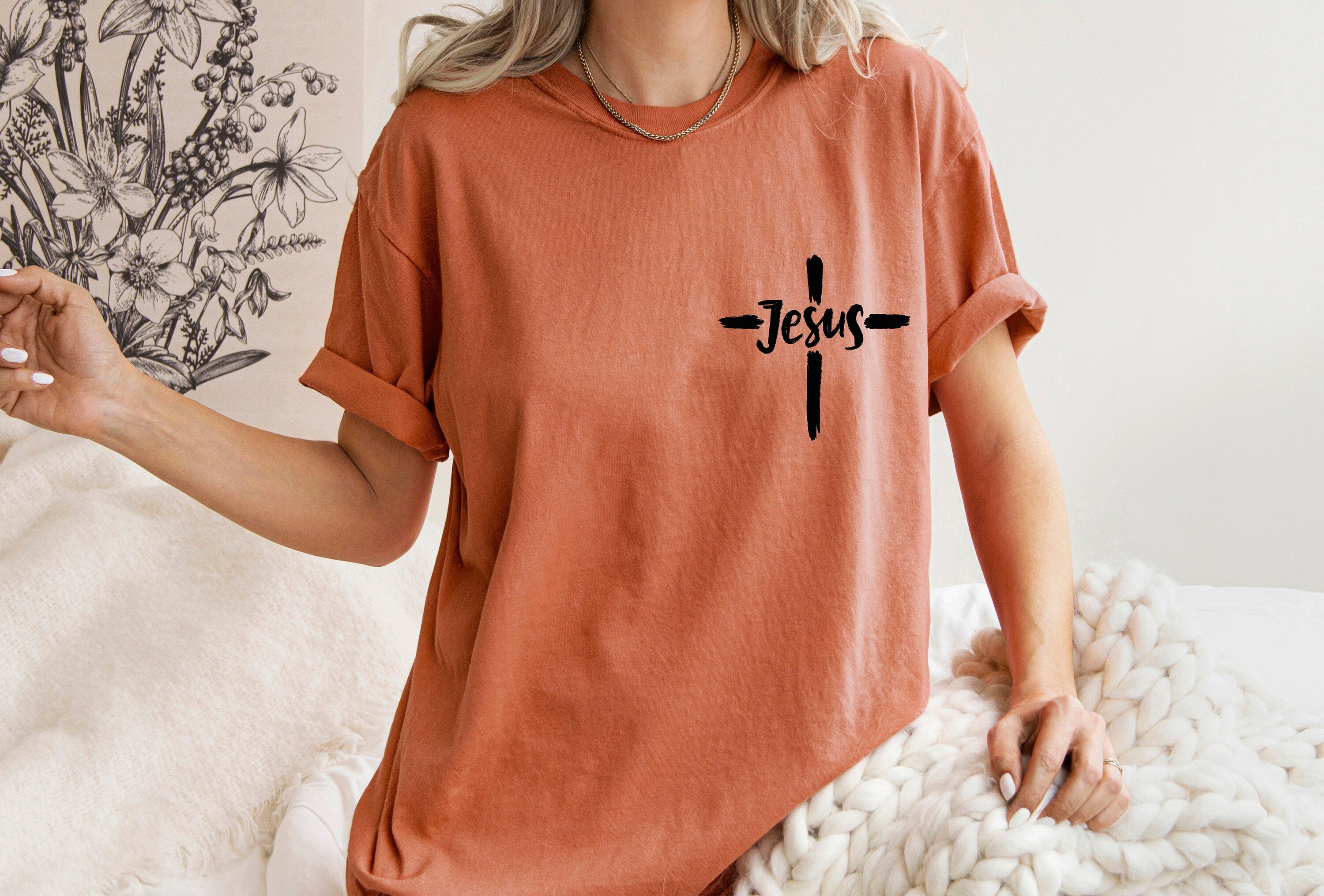 Jesus Loves You Tees, Religious Shirt, Religious Gift, Christian Gift, Jesus T-Shirt, Christian Shirt, Aesthetic Clothes, Bible Verse Shirt