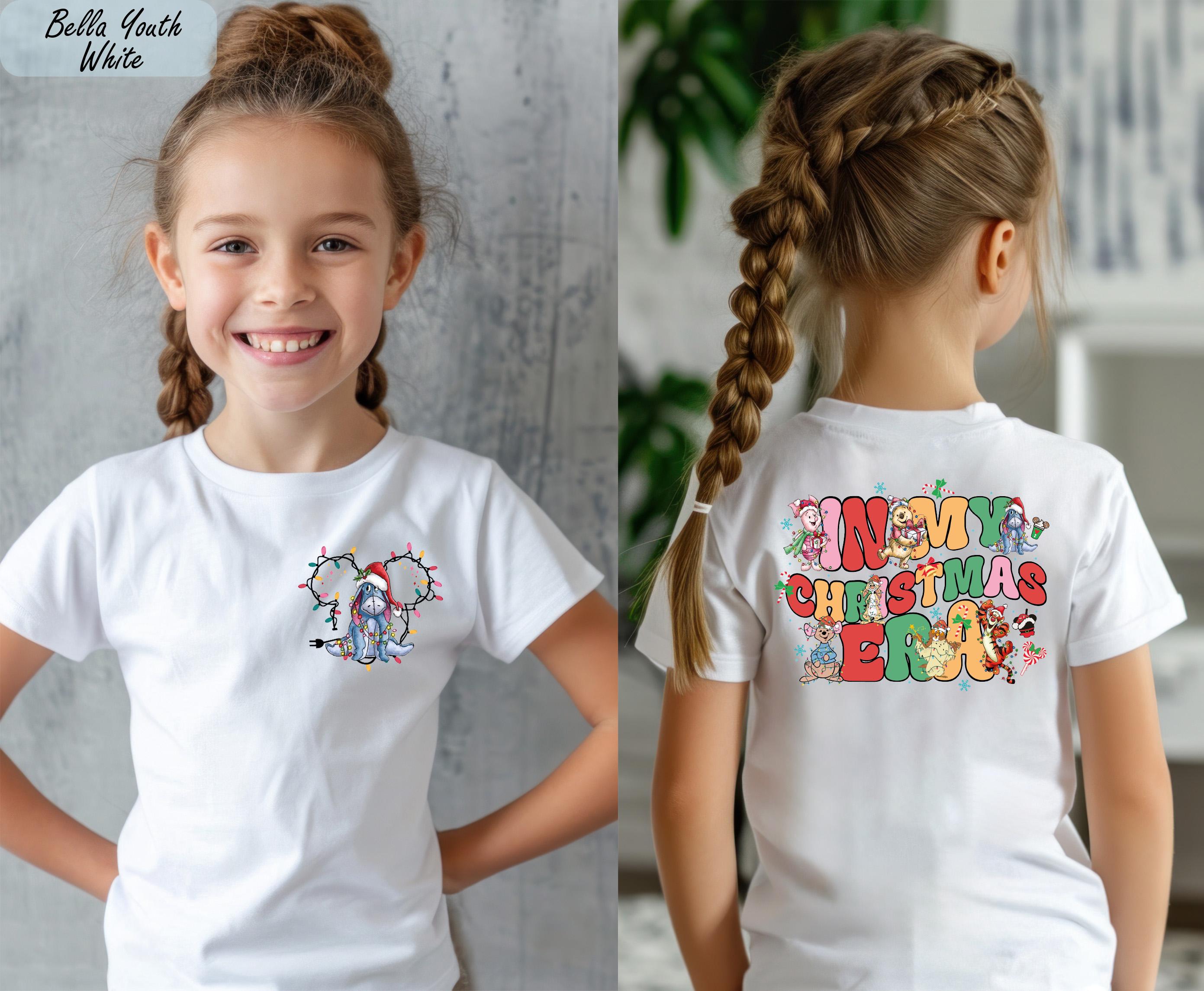 Winnie the Pooh Christmas Shirt, Pooh Bear In My Christmas Era Shirt, Animal Kingdom Tees, Winnie Pooh Eeyore Tigger Piglet Christmas Shirt