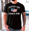 Justice for Charlie Kirk Shirt, Prayers Up for Charlie T-Shirt,Charlie Kirk RIP Shirt,Charlie Kirk Patriot Shirt,Conservative Activist Tee