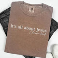 Its All About Jesus Charlie Kirk Shirt,Charlie Kirk Assassination Shirt,Make America Great Again,Conservative Apparel, Political Rally Tee