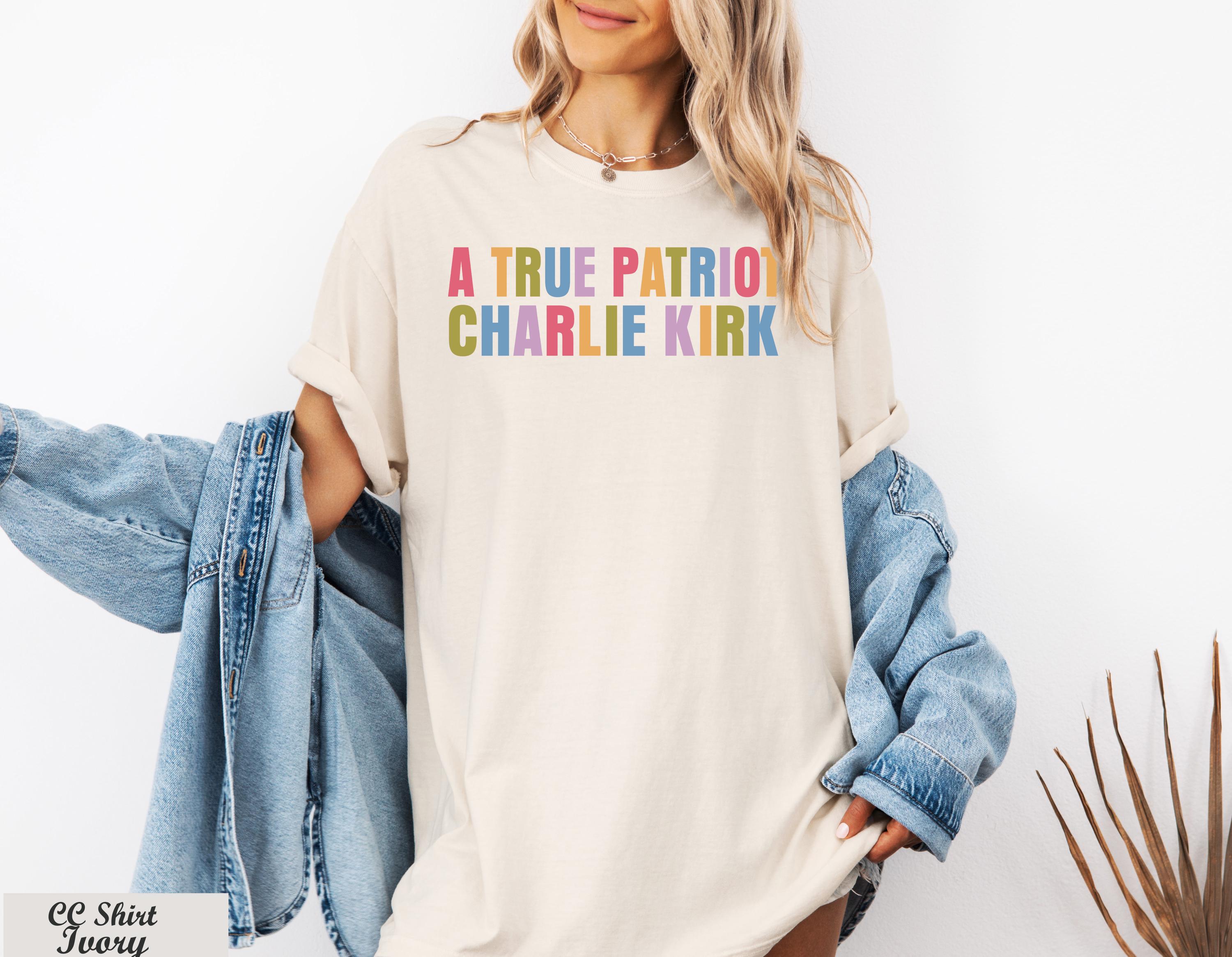 A True Patriot America Shirt,Charlie Kirk Freedom Tee,Charlie Kirk Memorial Tee,Legend Never Die Charlie Kirk ,Rest in Peace Charlie Kirk