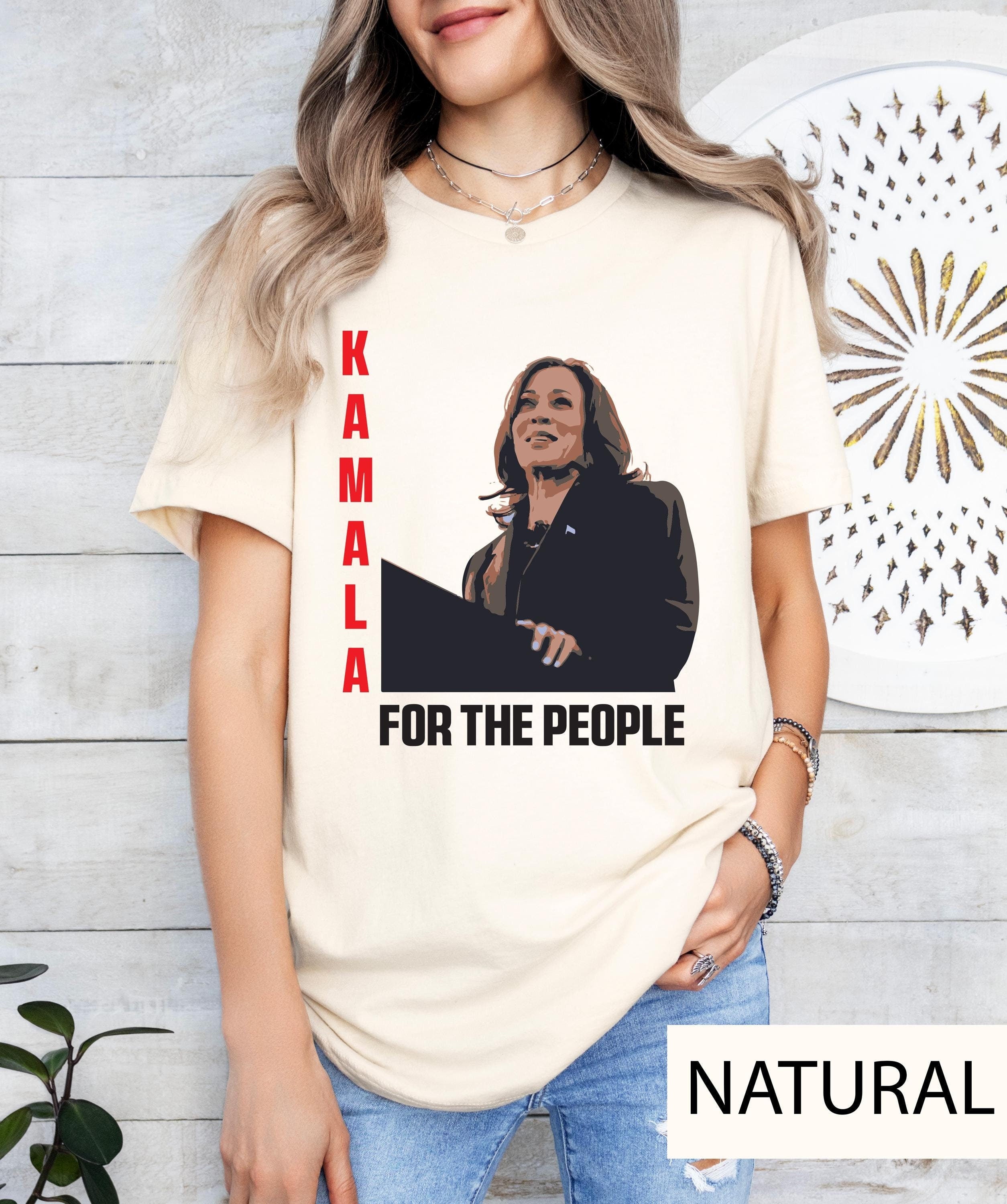 Kamala for the people shirt, Kamala Harris shirt,  Kamala Harris Tee, President Kamala Shirt, Kamala 2024 shirt, Democrat Tee, Election 2024