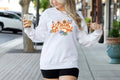 Mama Flower Sweatshirt, Mama Gift Sweatshirt, Ladies long Sleeve, Gift for Mom, Floral Mom Shirt, Pregnancy Announcement , New Mom Shirt