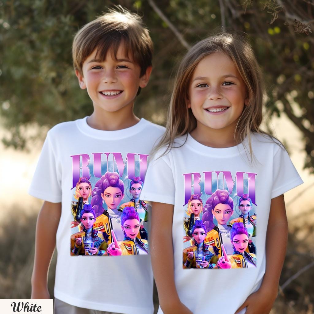 Limited Rumi Huntrix Demon Hunters Shirt, Vintage Rumi Bootleg Shirt, Huntrix Girls Tee, Huntrix Demon Hunters Shirt, Huntrix Fan Shirt Gift