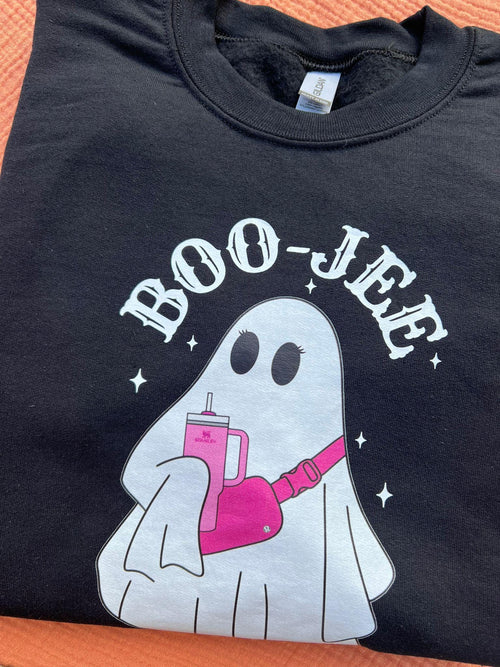 Boo-Jee Ghost Halloween Sweatshirt
