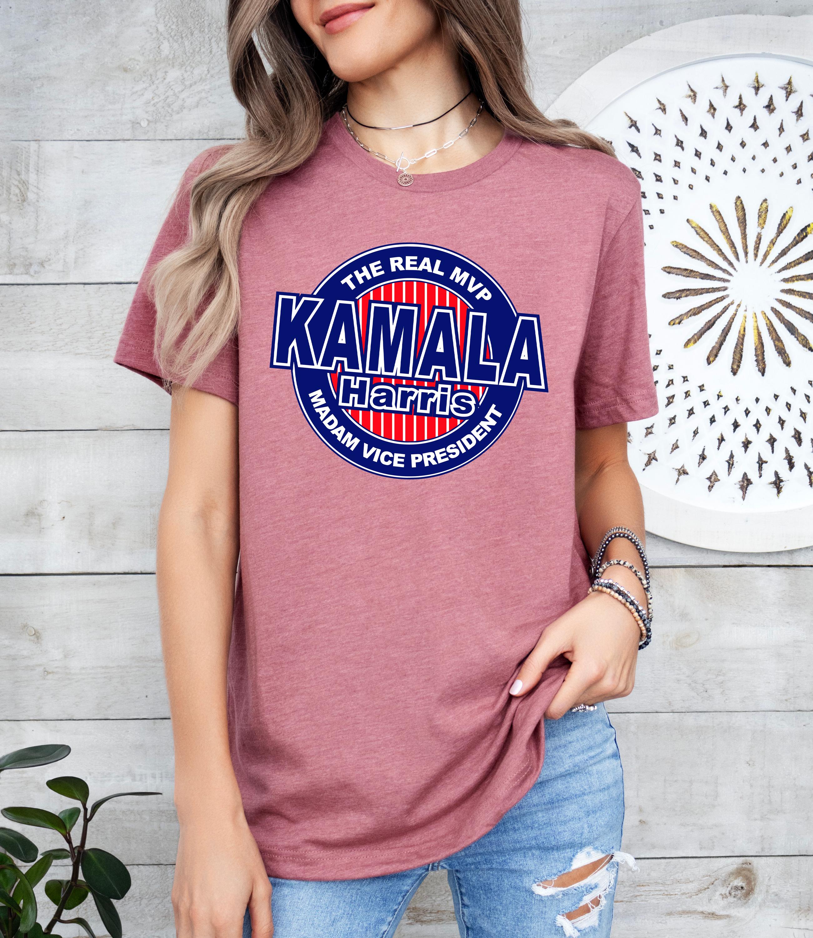 The Real MVP Madam President Shirt, Kamala Harris shirt, President Kamala Harris  Shirt, madam president election shirt, Democrat Tee
