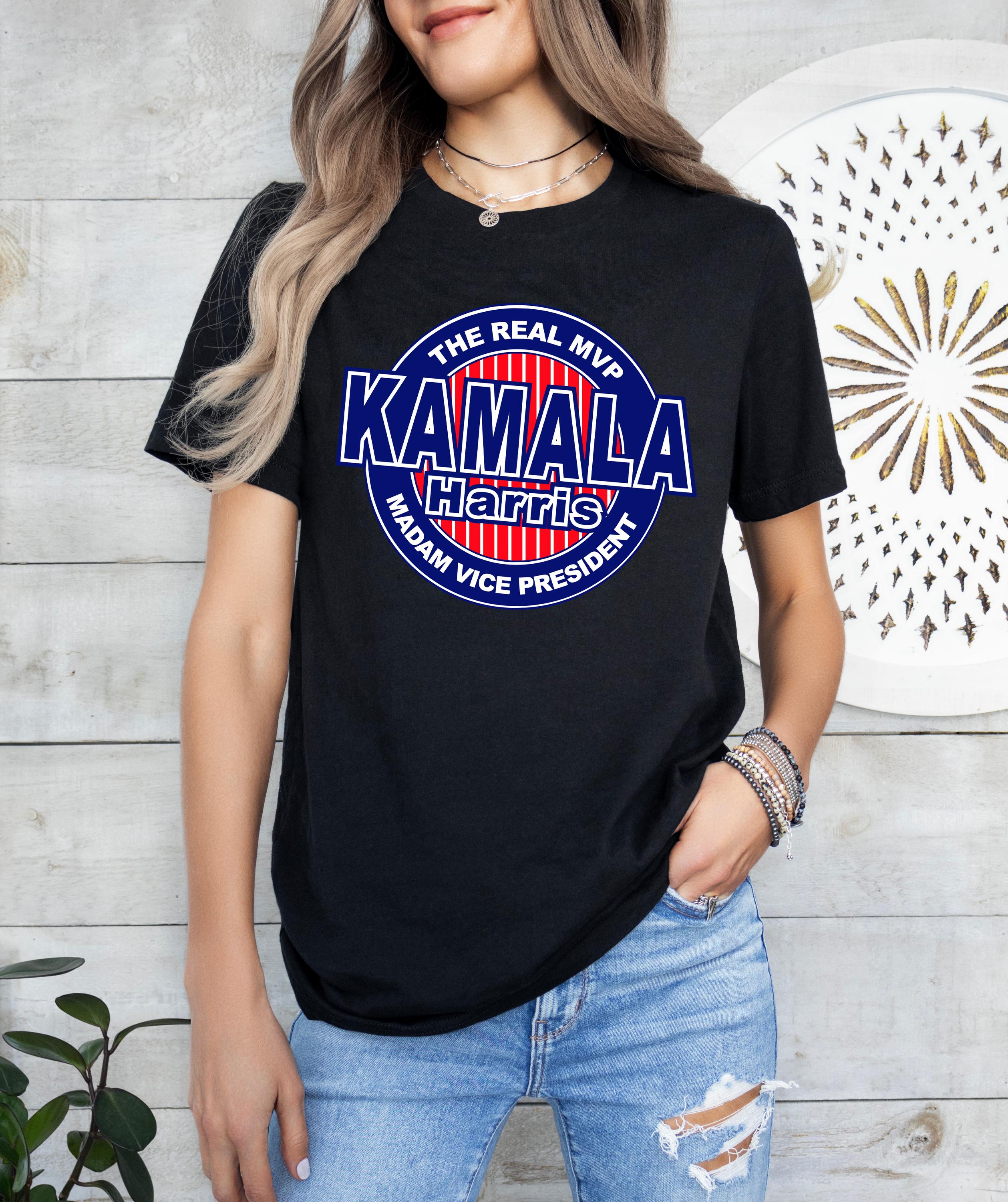 The Real MVP Madam President Shirt, Kamala Harris shirt, President Kamala Harris  Shirt, madam president election shirt, Democrat Tee