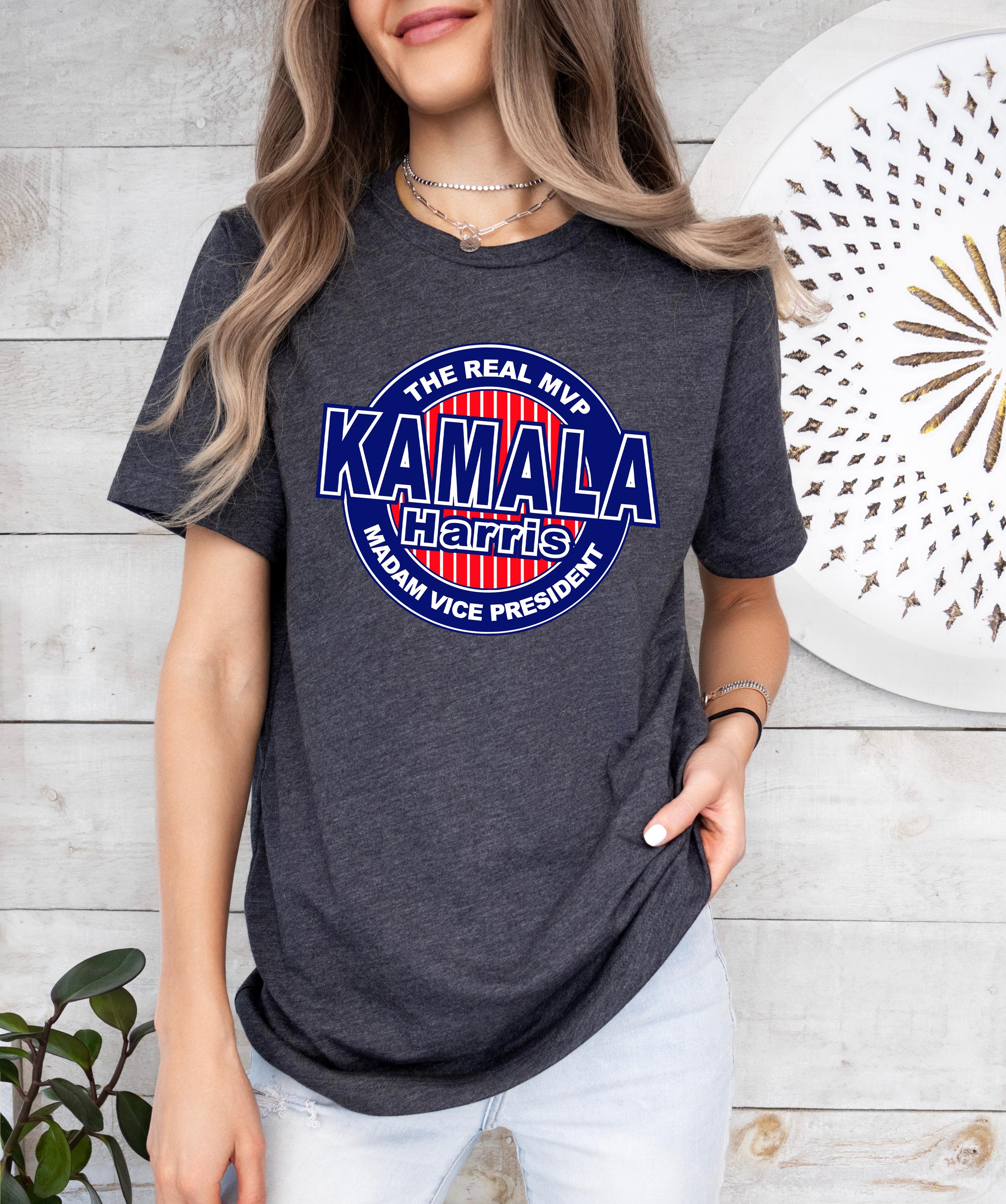 The Real MVP Madam President Shirt, Kamala Harris shirt, President Kamala Harris  Shirt, madam president election shirt, Democrat Tee