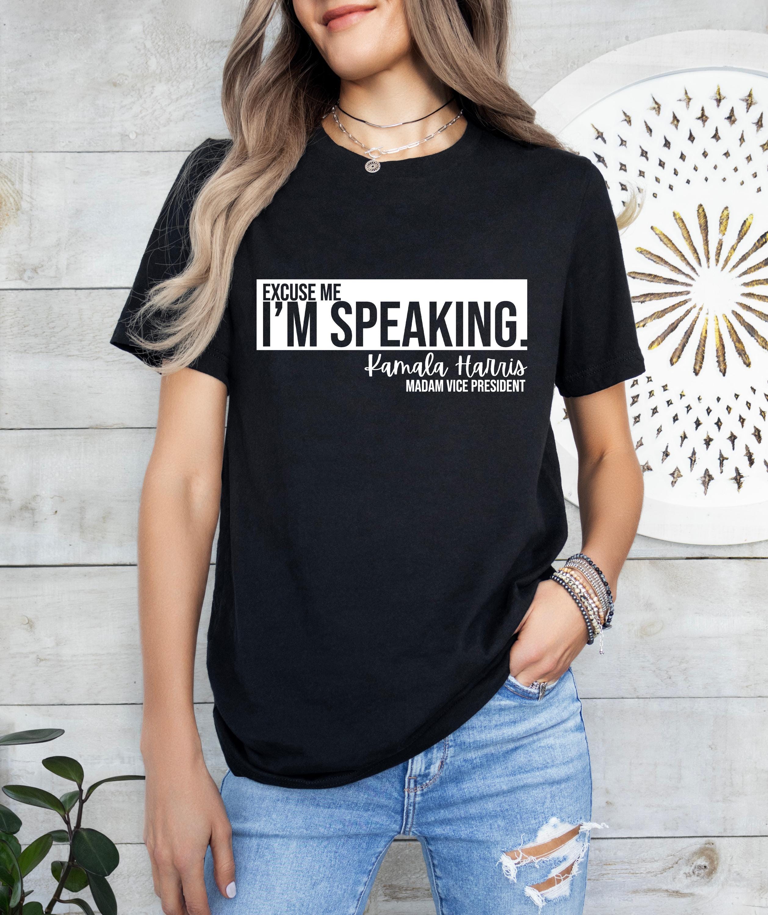 I am Speaking Shirt, Kamala Harris Shirt, 2024 Election Harris, Kamala Shirt, Kamala Definition Tee, Female President, Harris Rally Shirt