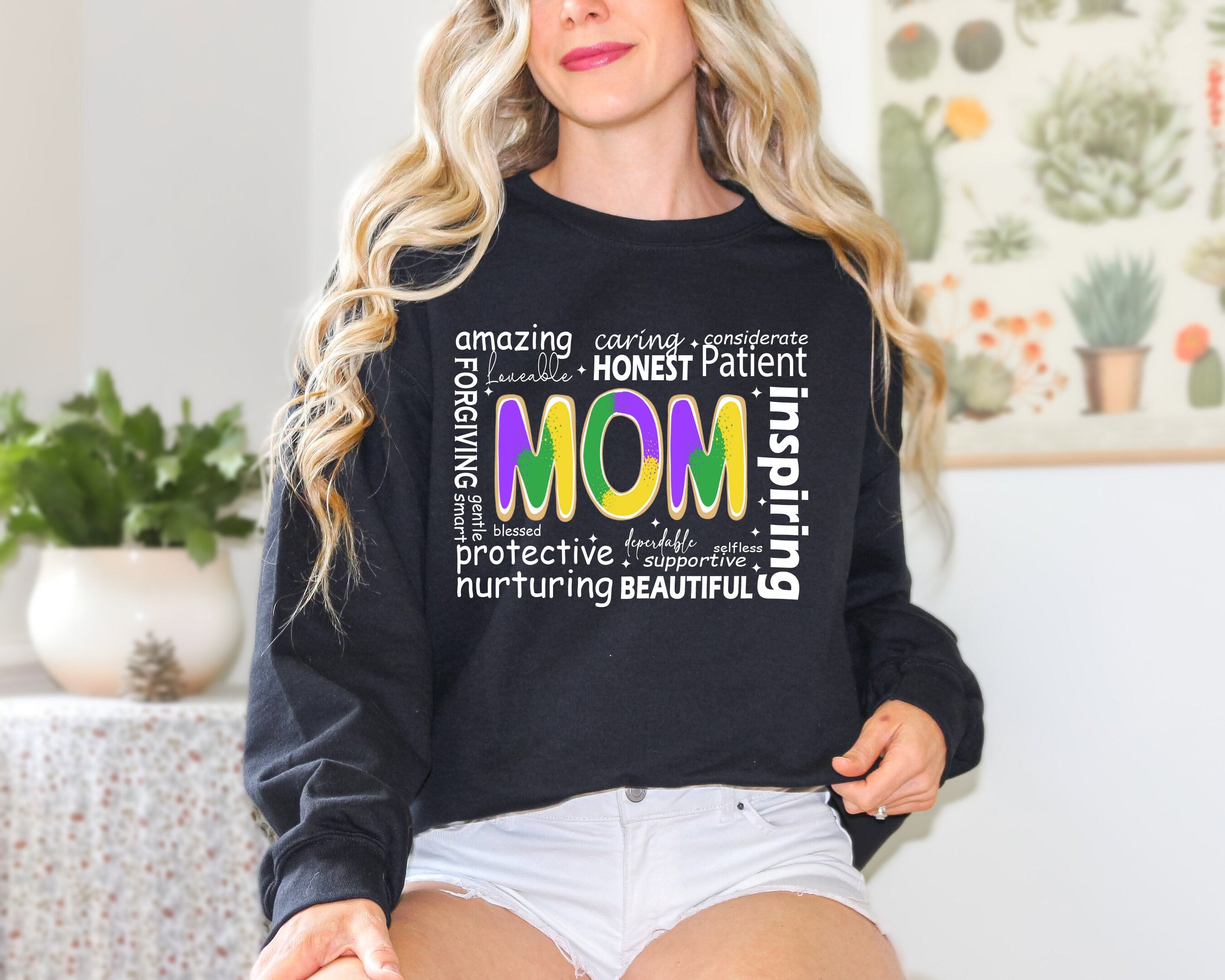 She is Mom Shirt, She is amazing Tee, Bible Verse Mom Tshirt, Empowered Women I blessed Mom Tee Shirt, Christian Mom Shirt, Mother's Day Gif