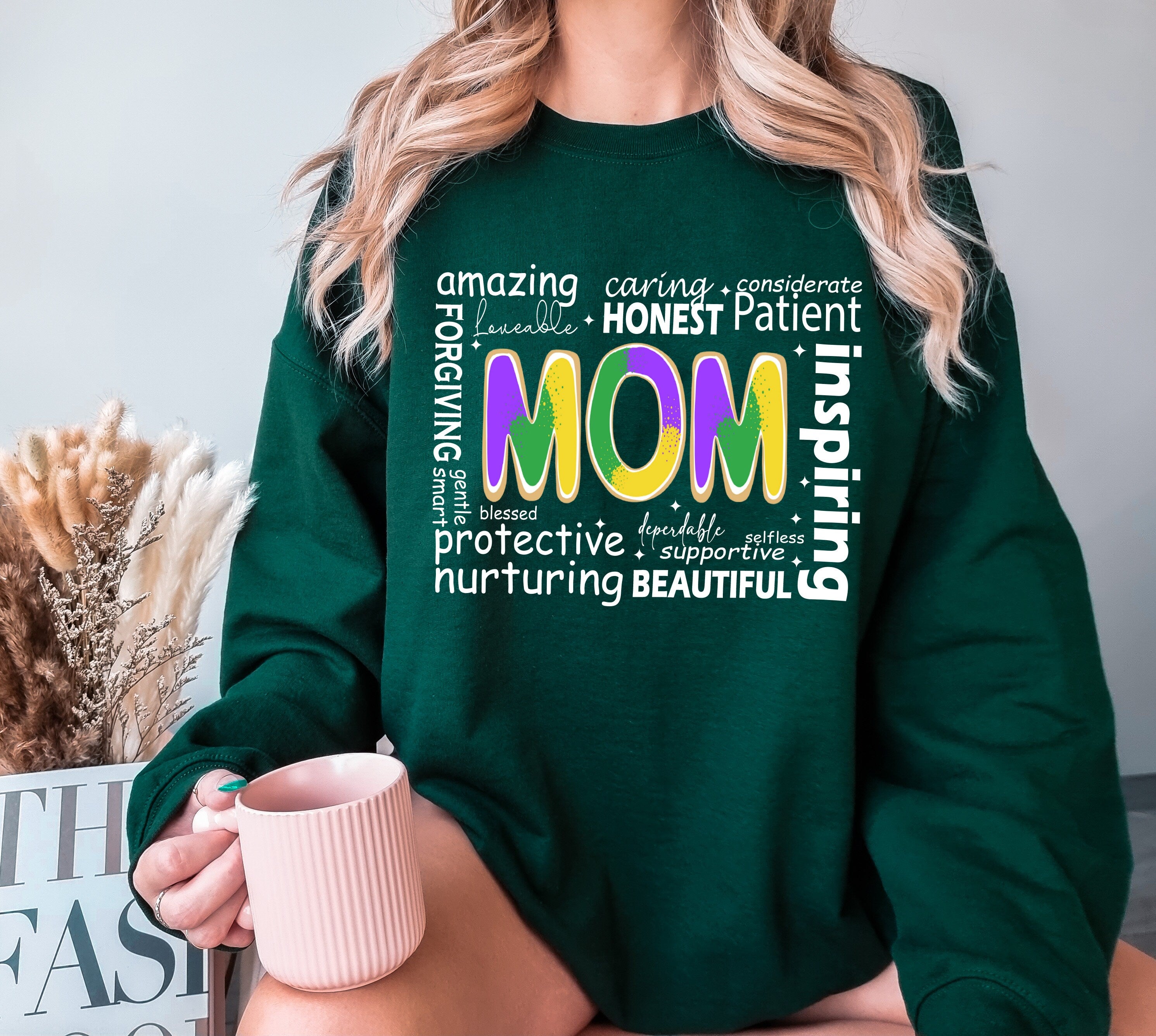 She is Mom Shirt, She is amazing Tee, Bible Verse Mom Tshirt, Empowered Women I blessed Mom Tee Shirt, Christian Mom Shirt, Mother's Day Gif