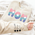 Custom Mama Sweatshirt, Mothers Day, Cute Mama Shirt, Personalized Mama Shirt, Custom Mama Shirt, Gift for Mom, Mama Sweatshirt,Trendy Shirt