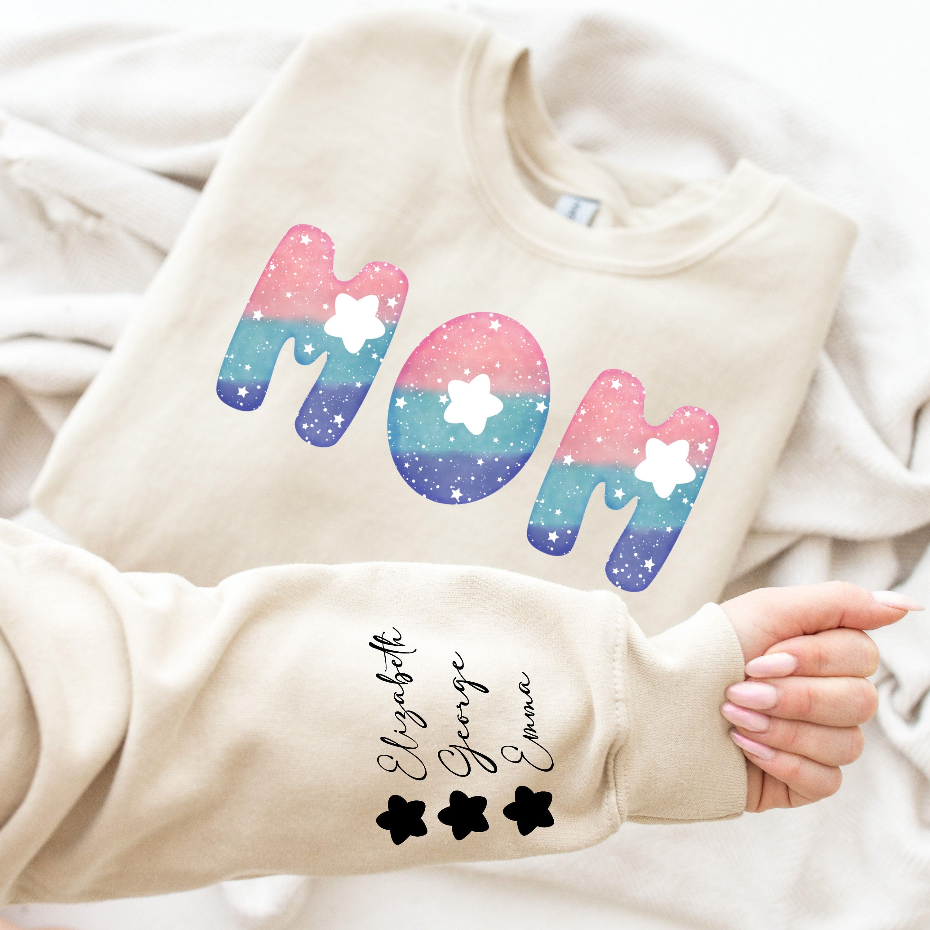 Custom Mama Sweatshirt, Mothers Day, Cute Mama Shirt, Personalized Mama Shirt, Custom Mama Shirt, Gift for Mom, Mama Sweatshirt,Trendy Shirt