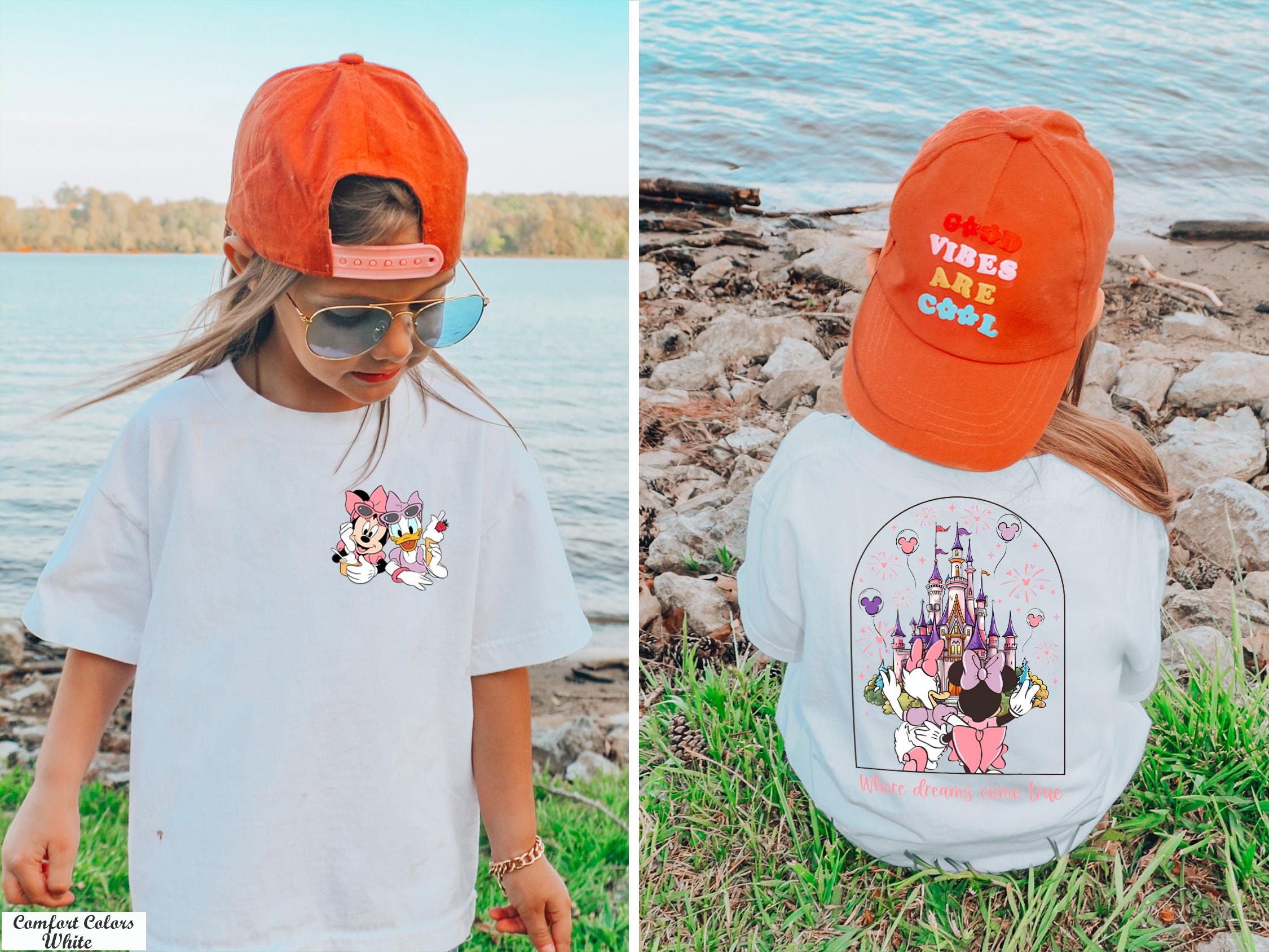 Disney Minnie Daisy Summer Shirt, Where Dreams Come True, Birthday Gift Tee, Magic Kingdom Shirt,Disney Besties Shirt,Birthday Gift Shirt