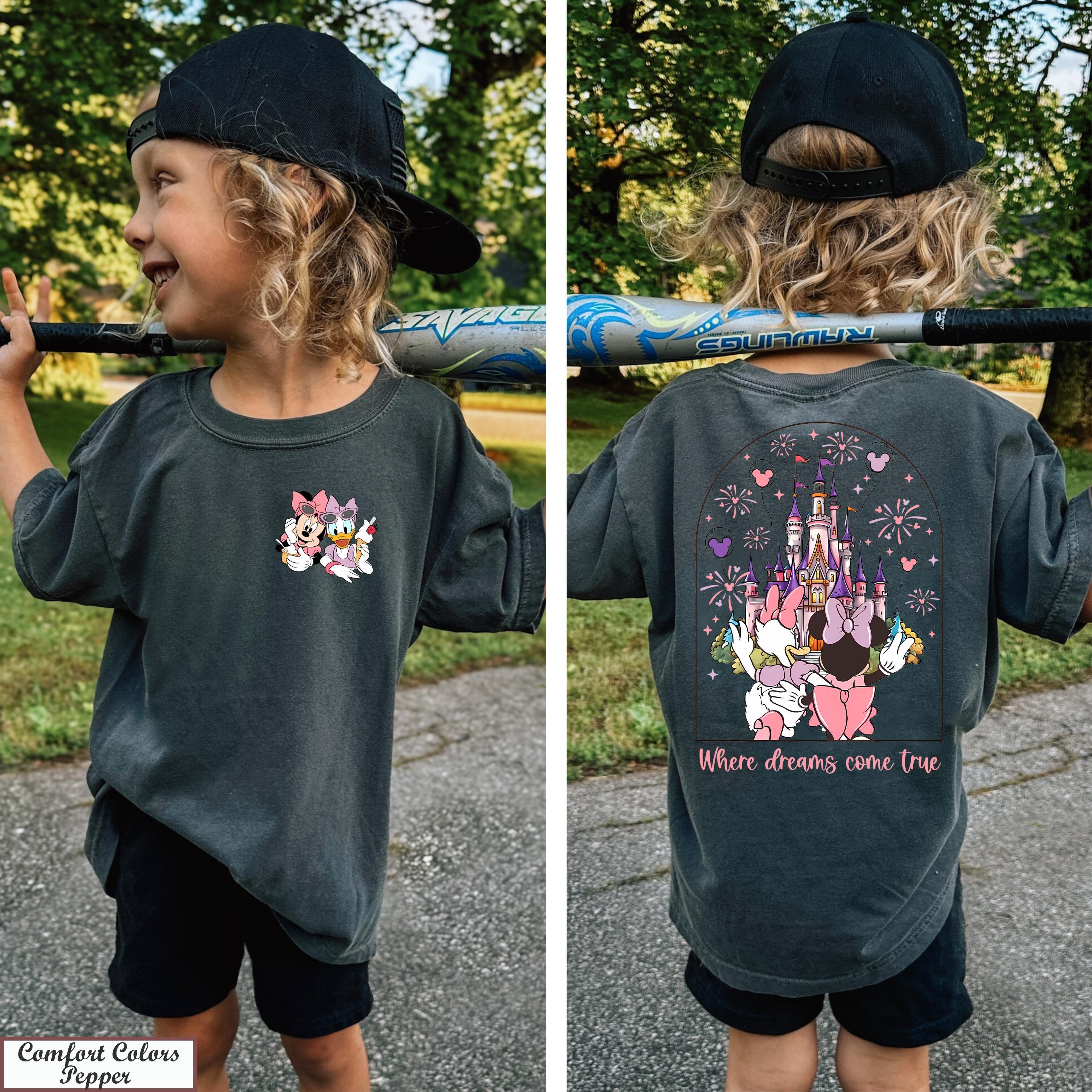 Disney Minnie Daisy Summer Shirt, Where Dreams Come True, Birthday Gift Tee, Magic Kingdom Shirt,Disney Besties Shirt,Birthday Gift Shirt