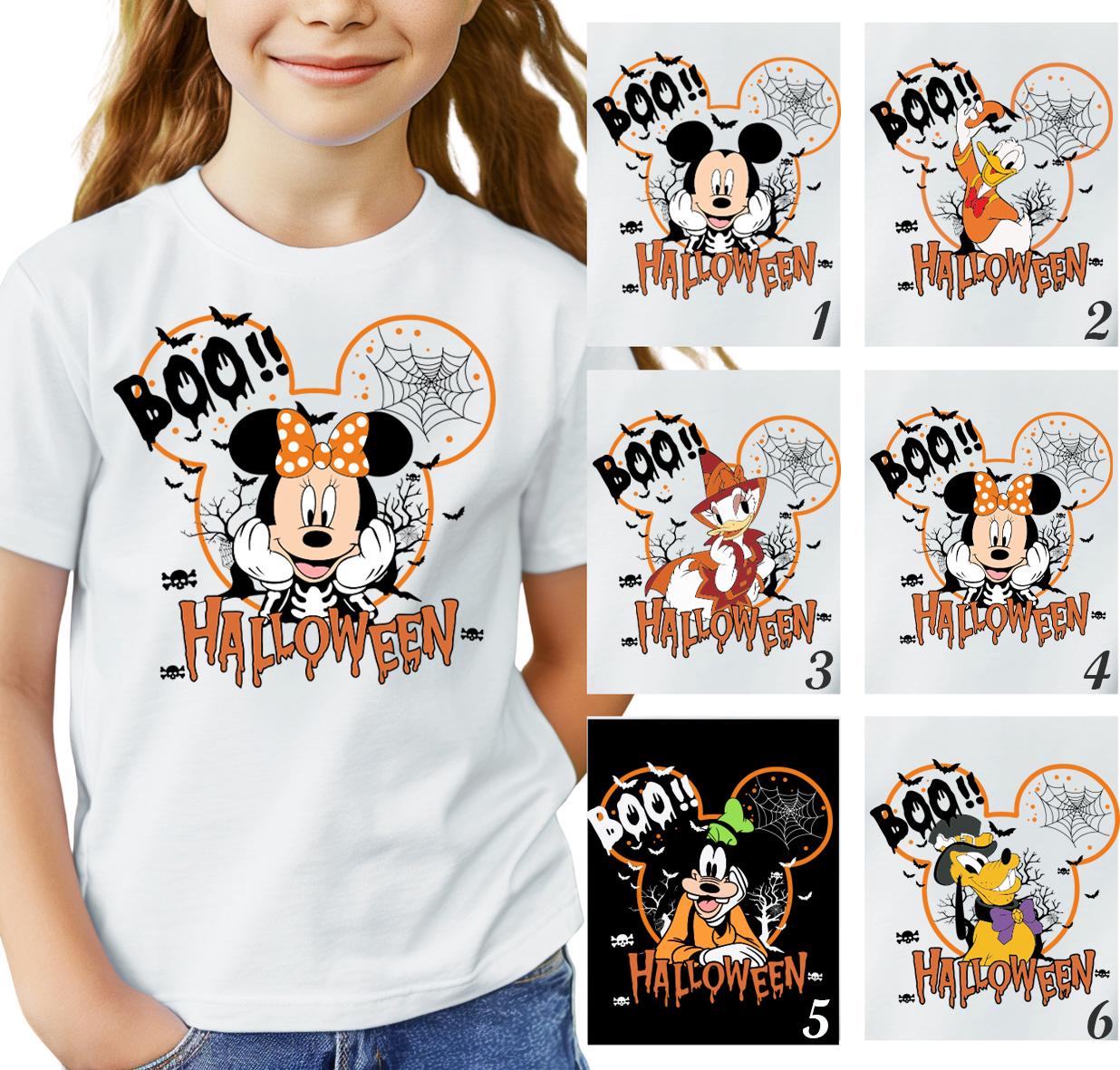 Mickey Boo Halloween Shirt,Disney Spooky Shirt, Disney Pumpkin Shirt,Spooky Mouse and Friends Tee,Mickey's Not so Scary Halloween Party Tee