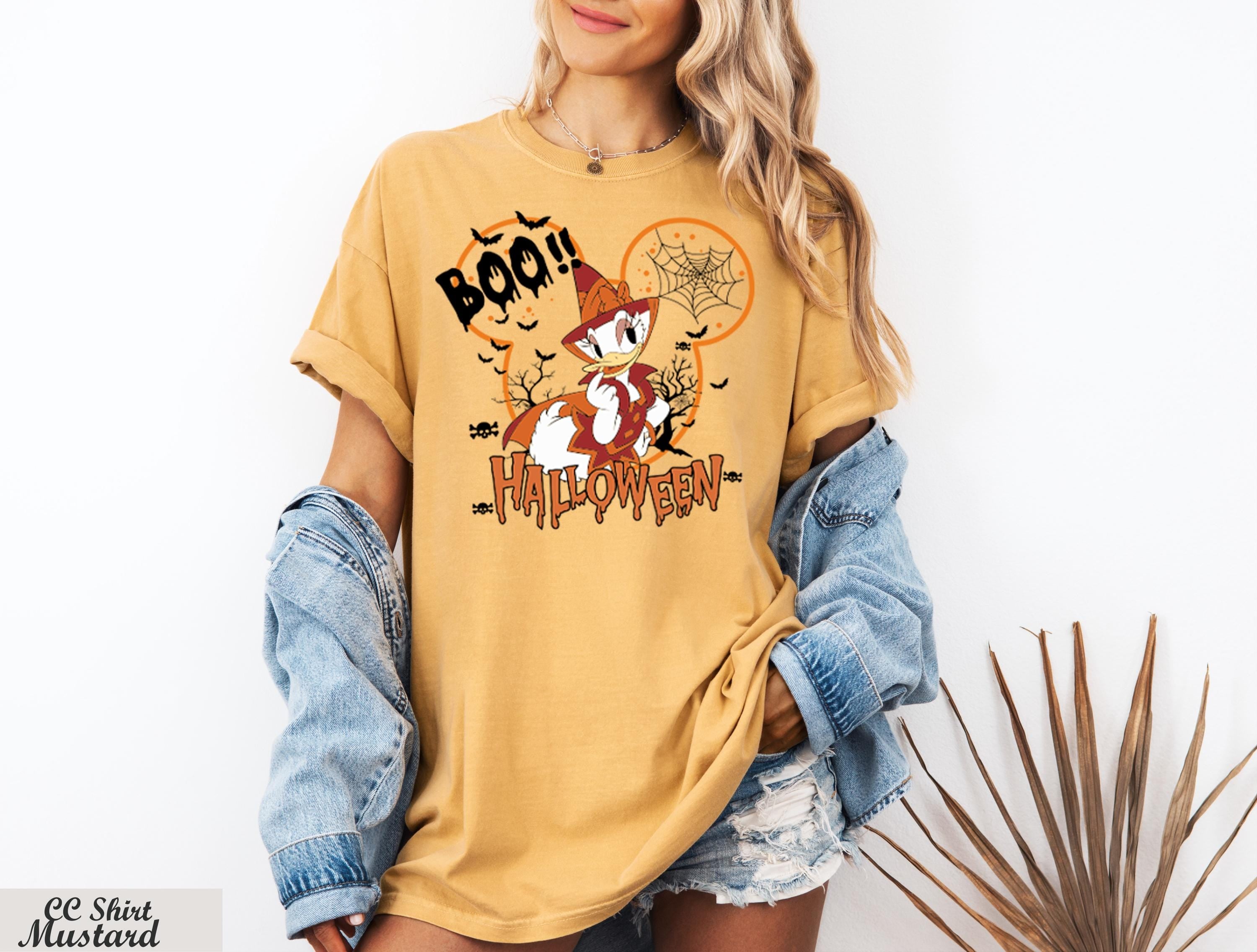 Mickey Boo Halloween Shirt,Disney Spooky Shirt, Disney Pumpkin Shirt,Spooky Mouse and Friends Tee,Mickey's Not so Scary Halloween Party Tee