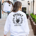 Spooky Babes Club Sweatshirt, Halloween Crewneck Sweatshirt, Spooky Vibes Sweatshirt, Cozy Halloween Bitch Crewneck, Trendy Halloween Shirt