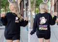 Spooky season cute Halloween ghost sweatshirt, Ghost sweatshirt, Spooky season sweatshirt, Halloween sweatshirt, Vintage sweatshirt