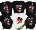 Custom Disney Birthday Shirt, Family Birthday Shirt, Custom Minnie Mickey Shirt, Disney Birthday Girl Shirt, Disney Birthday Group Shirts