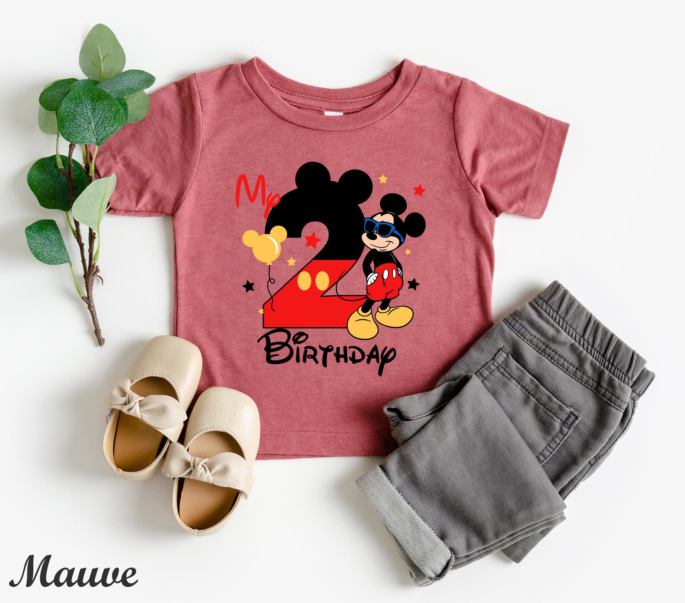 Custom Disney Birthday Shirt, Family Birthday Shirt, Custom Minnie Mickey Shirt, Disney Birthday Girl Shirt, Disney Birthday Group Shirts