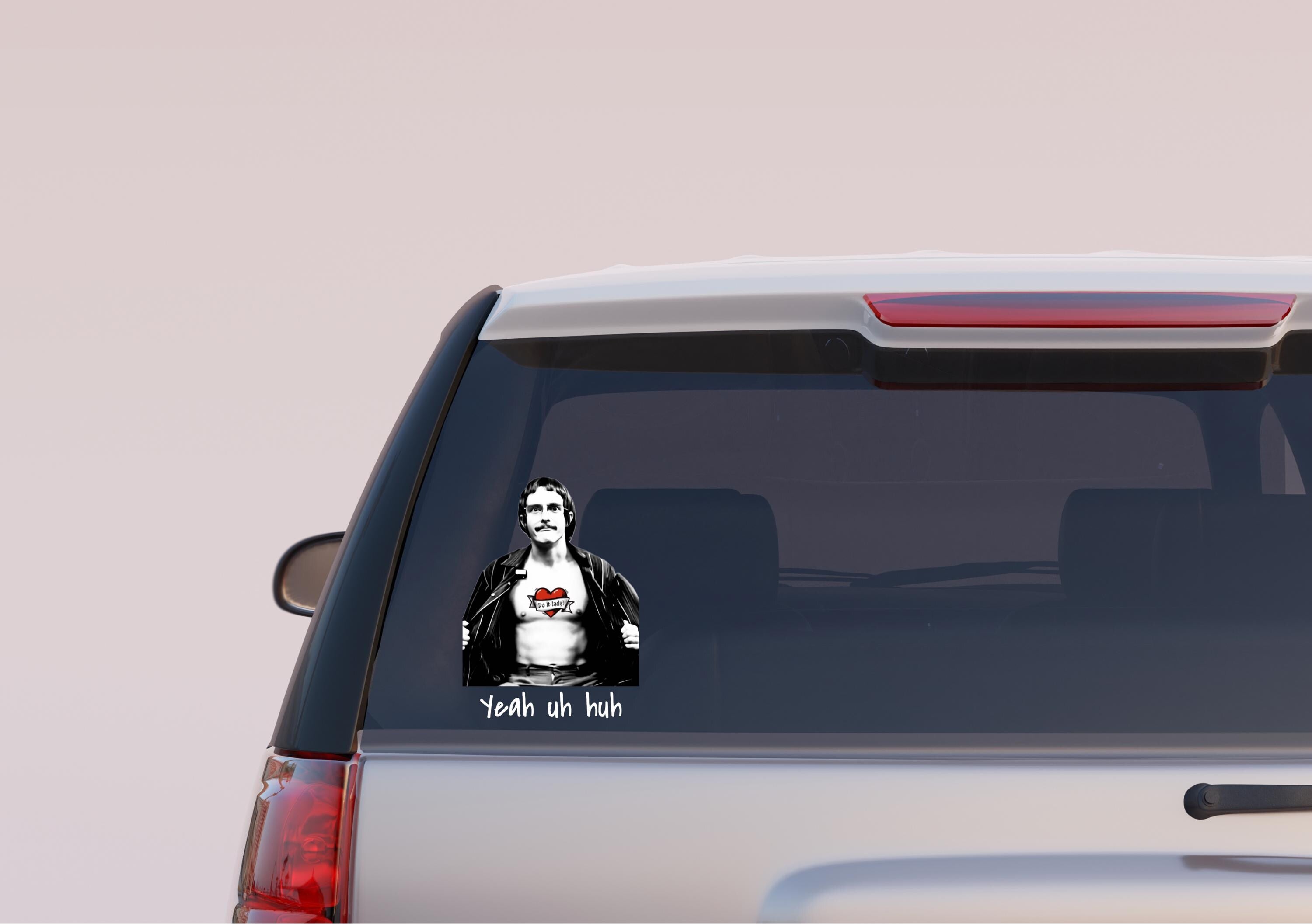 Funny Do It Lady Bumper Car Sticker, Funny Kiss-Cut Stickers,Viral TikTok Chit,Hilarious Quote, Humorous Vinyl Car Decal,Funny Car Sticker