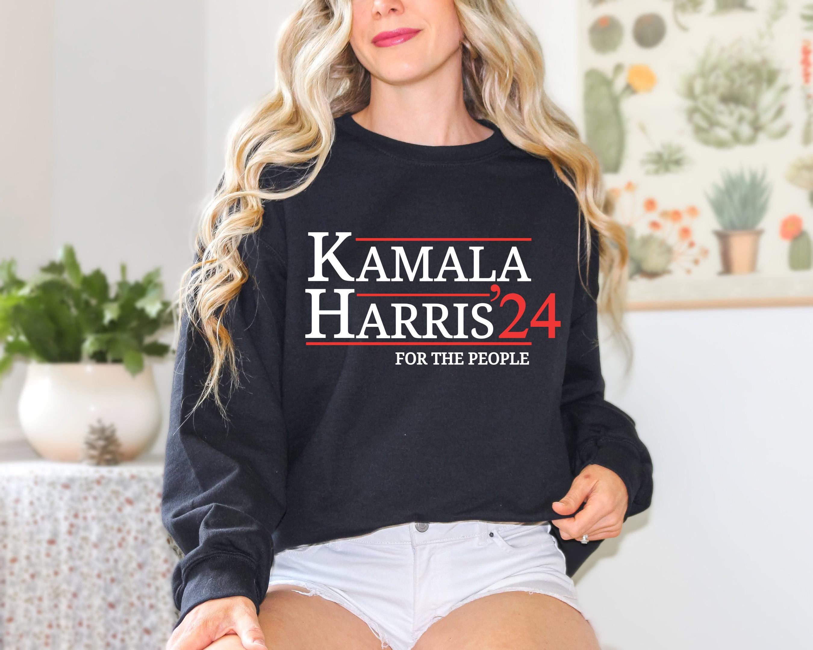 Kamala Harris 24 For The People sweatshirt, Madam President sweatshirt, Kamala Rally sweatshirt, President Kamala Harris 2024 sweatshirt