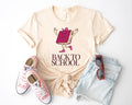 happy book back to school shirt, School Shirt, Cute First Day of School Tee, Adult and Youth Shirt, School Vibe Shirt