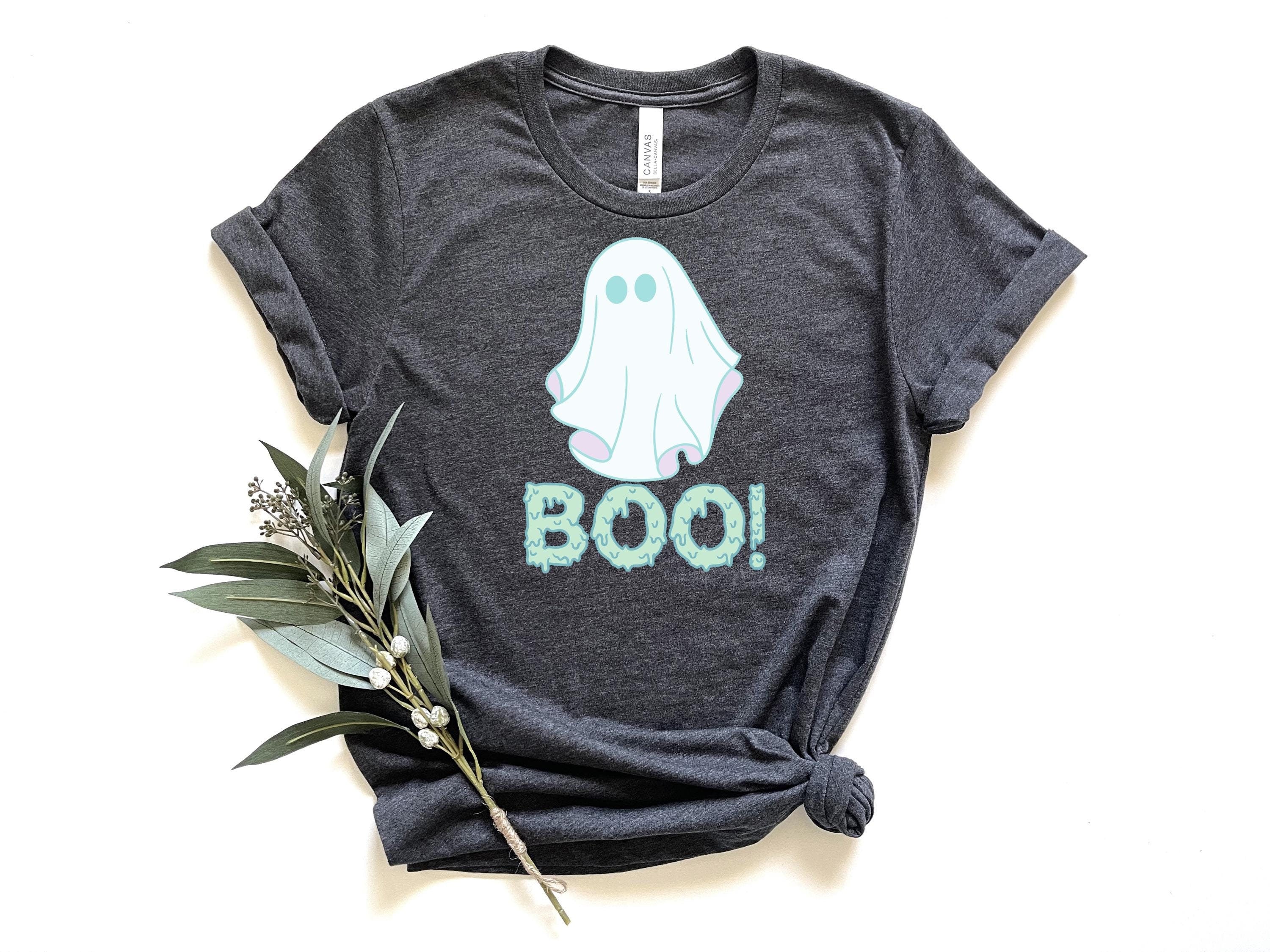 Halloween ghost shirt , Spooky Season Shirt, Fall Shirt, Halloween Gift, Halloween boo ghost shirt, halloween ghost, Cute Fall Shirt