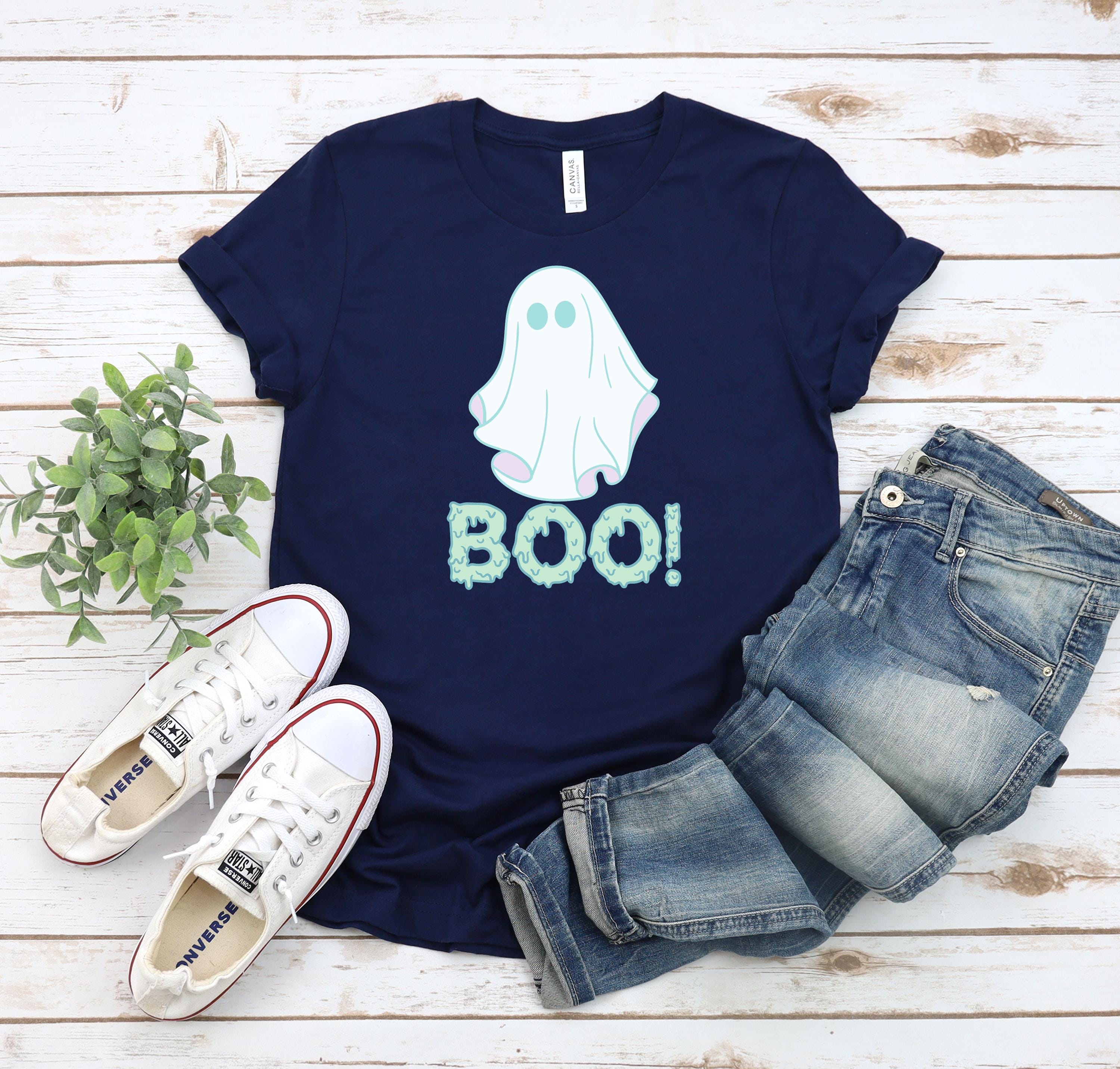 Halloween ghost shirt , Spooky Season Shirt, Fall Shirt, Halloween Gift, Halloween boo ghost shirt, halloween ghost, Cute Fall Shirt