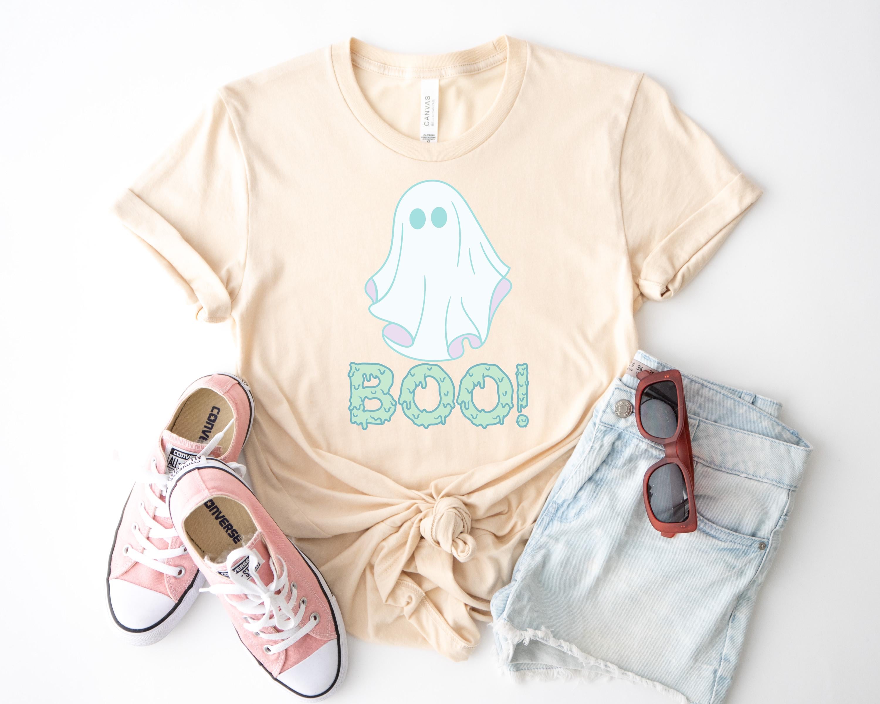 Halloween ghost shirt , Spooky Season Shirt, Fall Shirt, Halloween Gift, Halloween boo ghost shirt, halloween ghost, Cute Fall Shirt