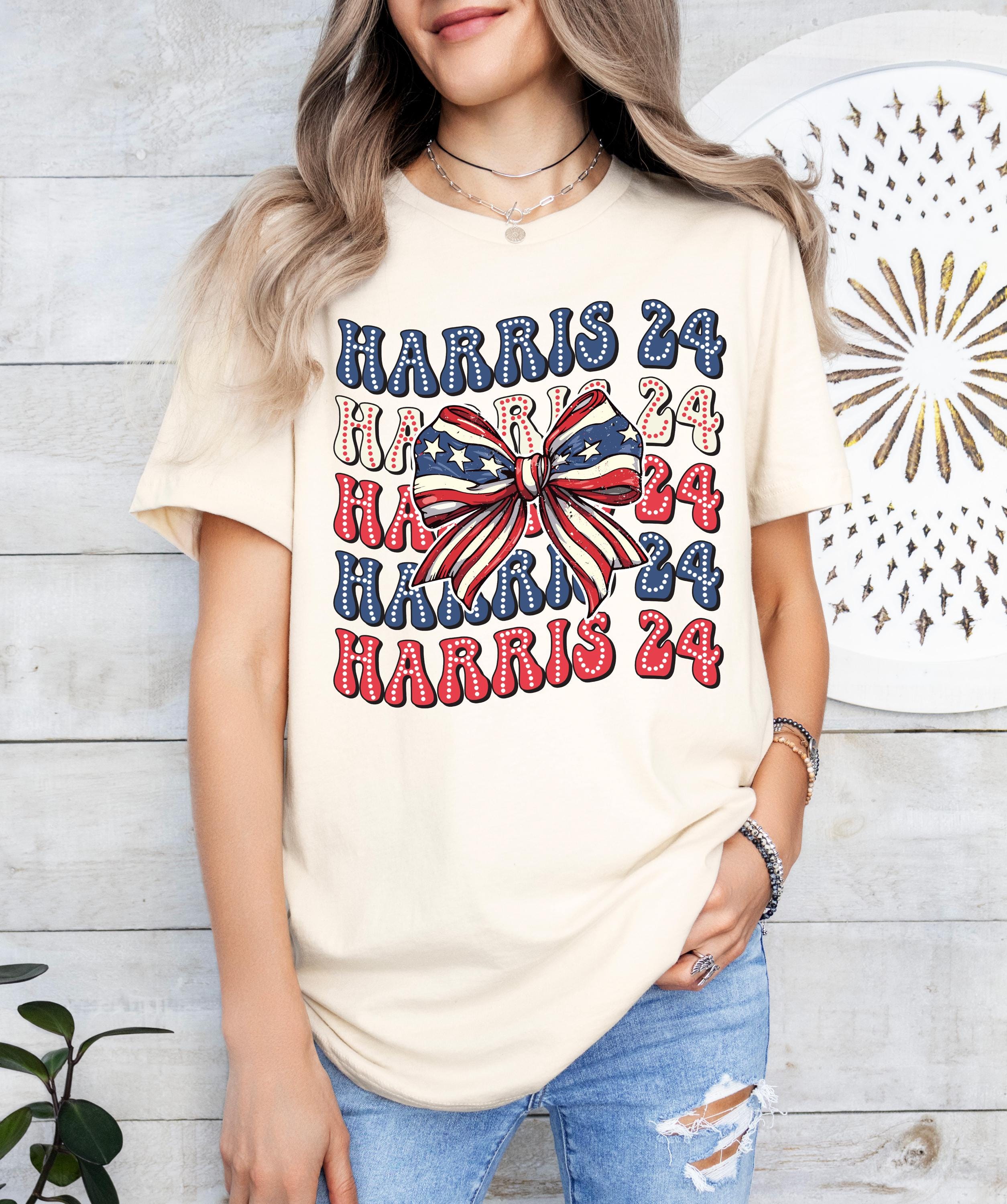 Kamala Harris 24, Madam President Shirt, Vice President Shirt President Kamala Shirt, Democrat Tee, Election Shirt, Vote For Harris