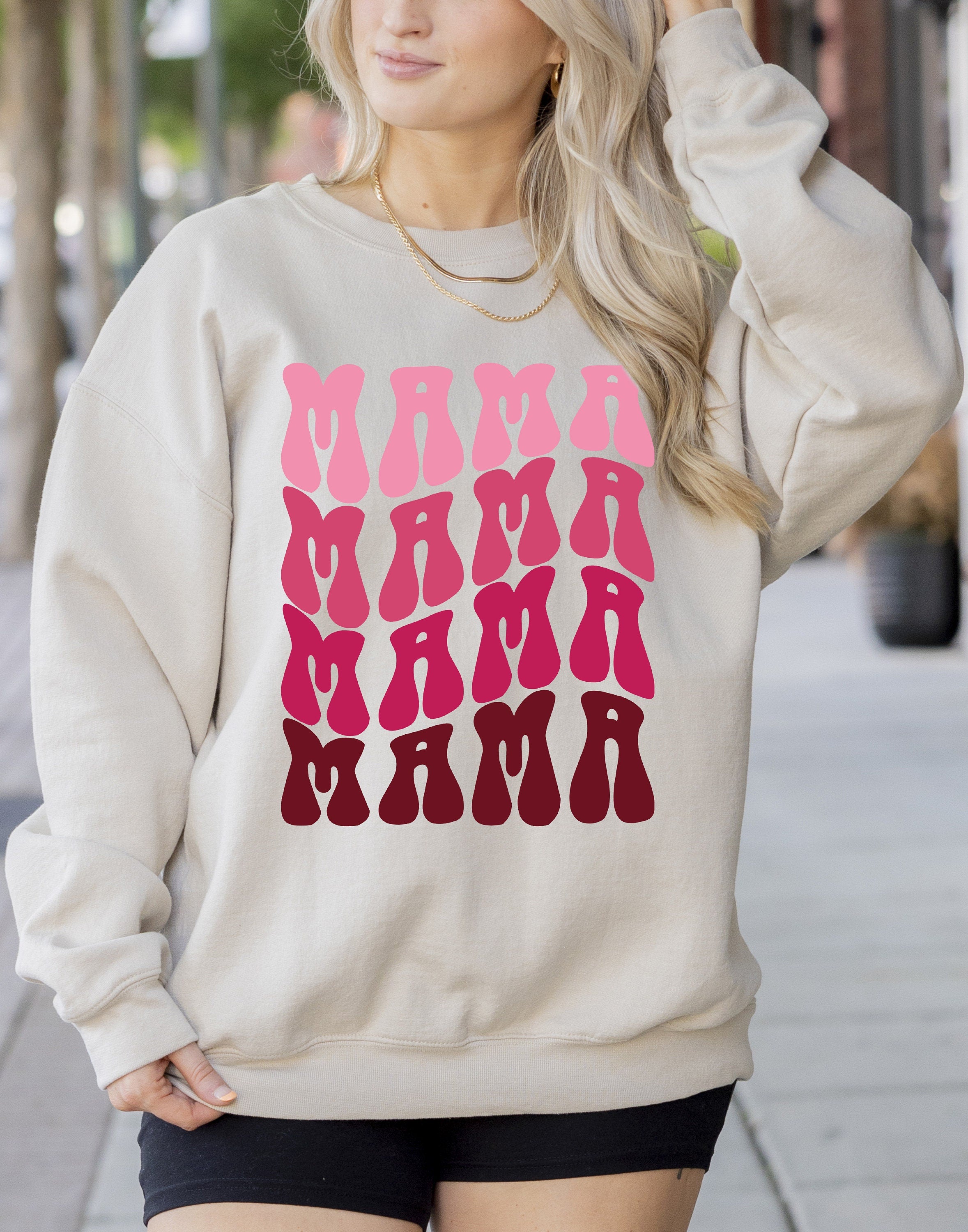 Mama Valentine Sweatshirt, Happy Mother's Day Sweatshirt, Custom Mother Gift, New Mom Gift, Mommy Shirt, Mom Birthday Gift, Mom Sweatshirt