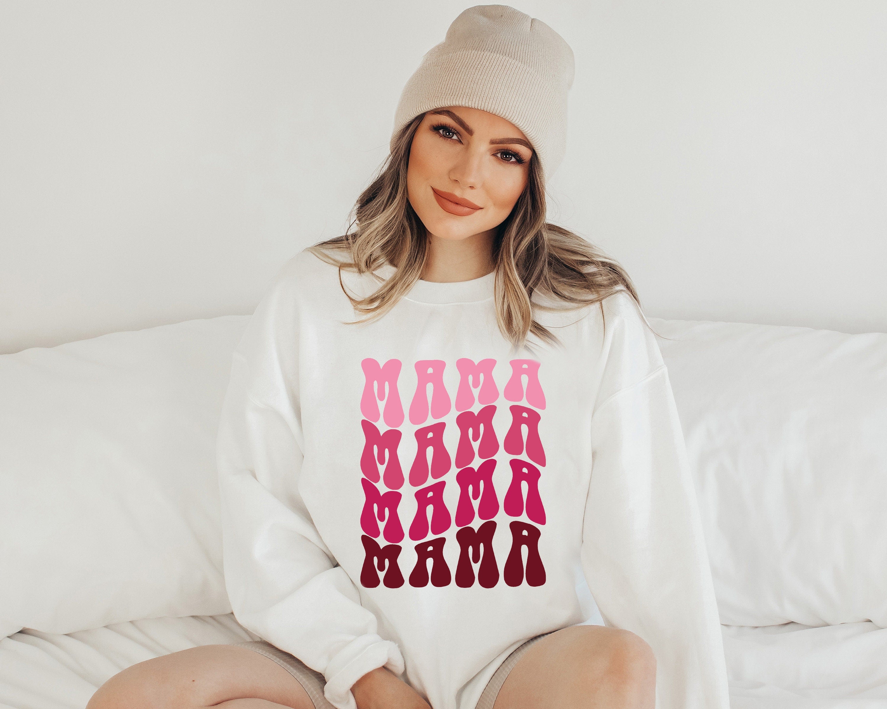 Mama Valentine Sweatshirt, Happy Mother's Day Sweatshirt, Custom Mother Gift, New Mom Gift, Mommy Shirt, Mom Birthday Gift, Mom Sweatshirt