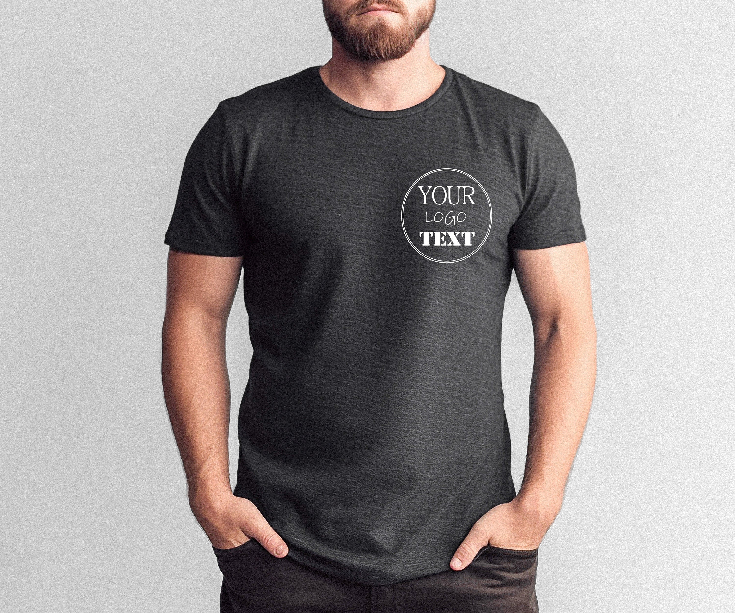 Bella Canvas Your Text Shirt, Colorful Logo Shirt, Brand Logo Shirt, Add your Own Text, Personal Text Sweatshirt, Custom Branding Logo Shirt