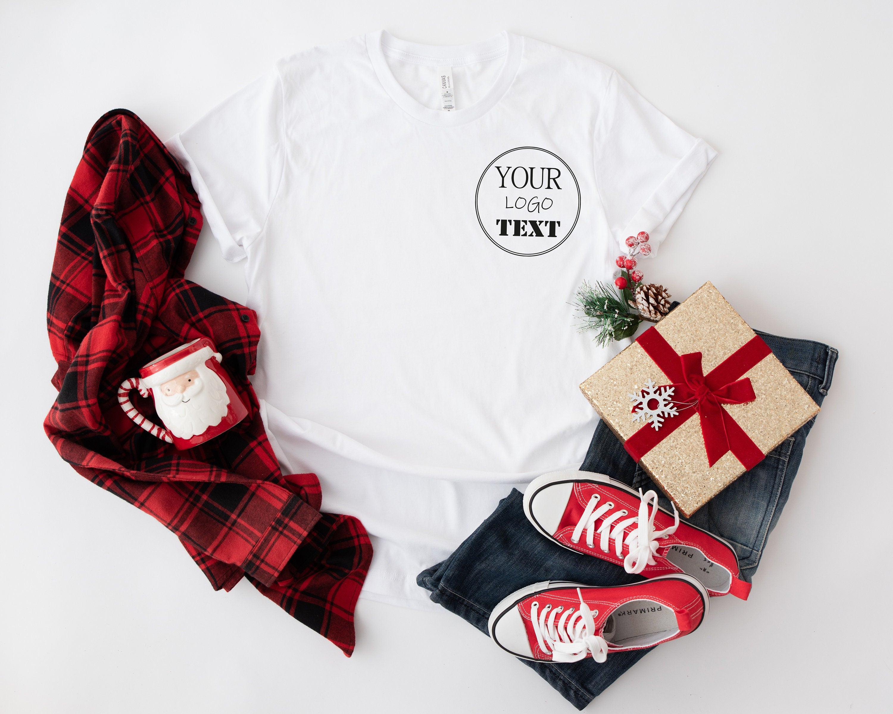 Bella Canvas Your Text Shirt, Colorful Logo Shirt, Brand Logo Shirt, Add your Own Text, Personal Text Sweatshirt, Custom Branding Logo Shirt