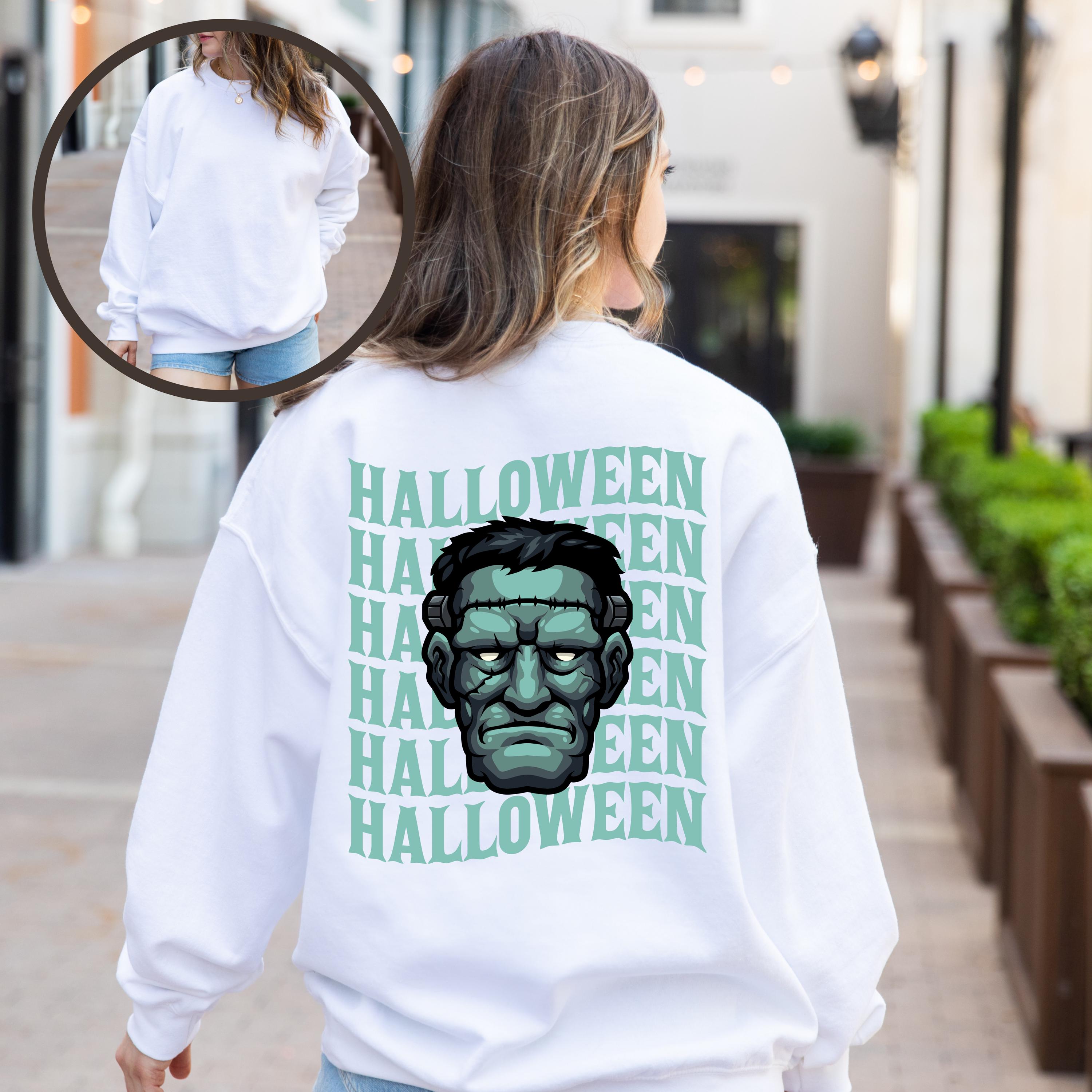 Spooky Season Halloween monster Sweatshirt, Halloween Sweatshirt, Vintage monster, monster Sweatshirt Retro Halloween Sweatshirt