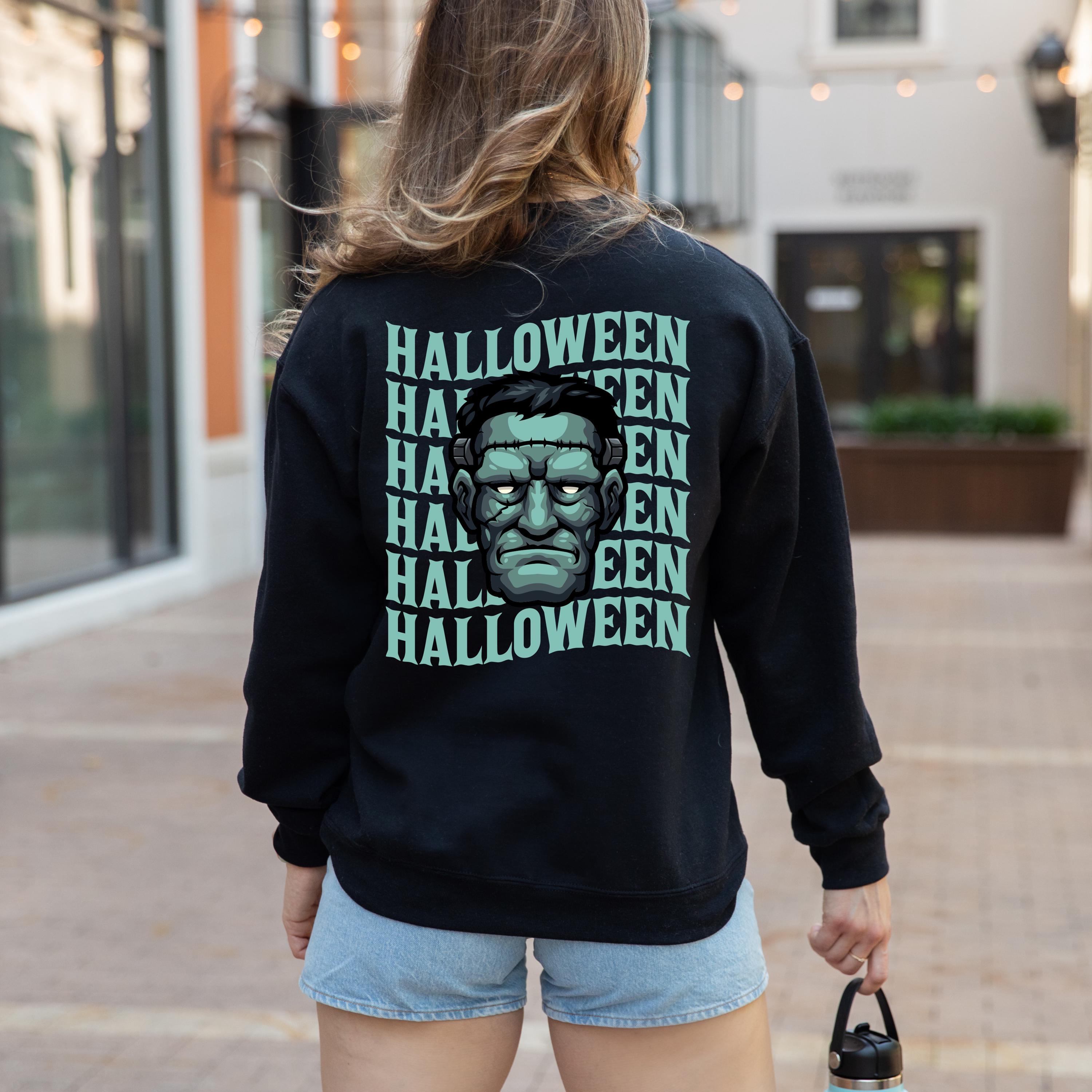 Spooky Season Halloween monster Sweatshirt, Halloween Sweatshirt, Vintage monster, monster Sweatshirt Retro Halloween Sweatshirt