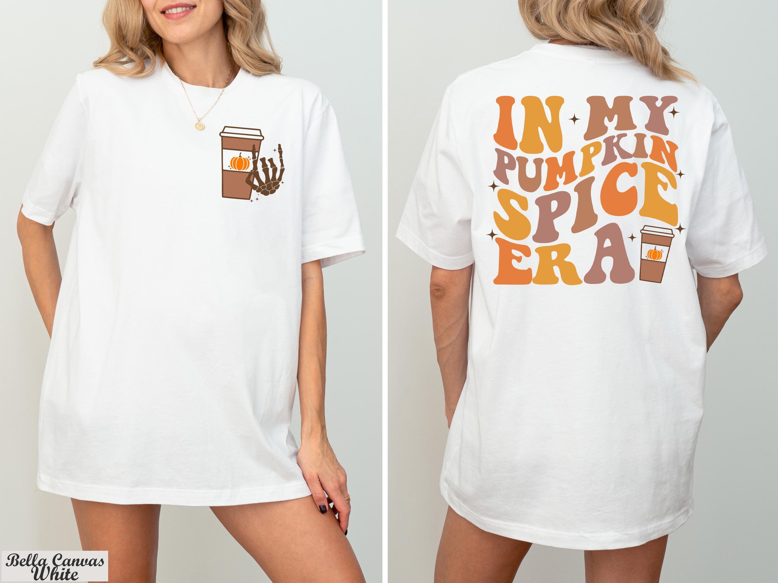 In My Pumpkin Spice Era Shirt, Groovy Fall Shirt, Spice Girl Shirt, Cozy Season Shirt, Fall Coffee Shirt,Thanksgiving Shirt, Halloween Shirt